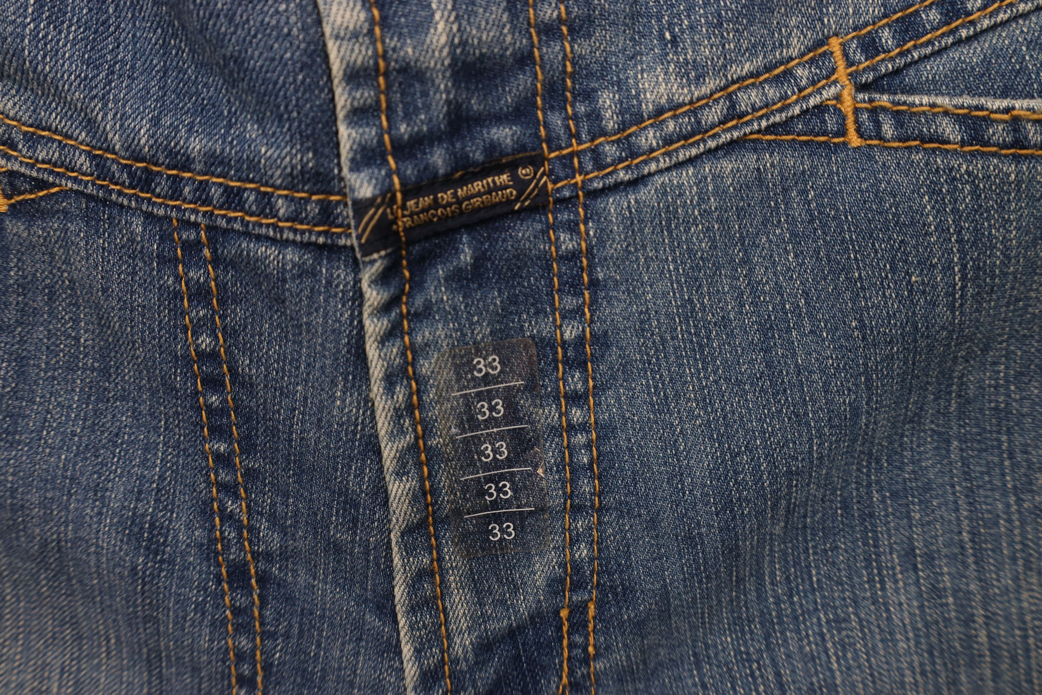 Marithe + Francois Girbaud Deadstock Vintage 90s Marithe Francois Girbaud Denim Shorts Size US 32 / EU 48 - 5 Thumbnail