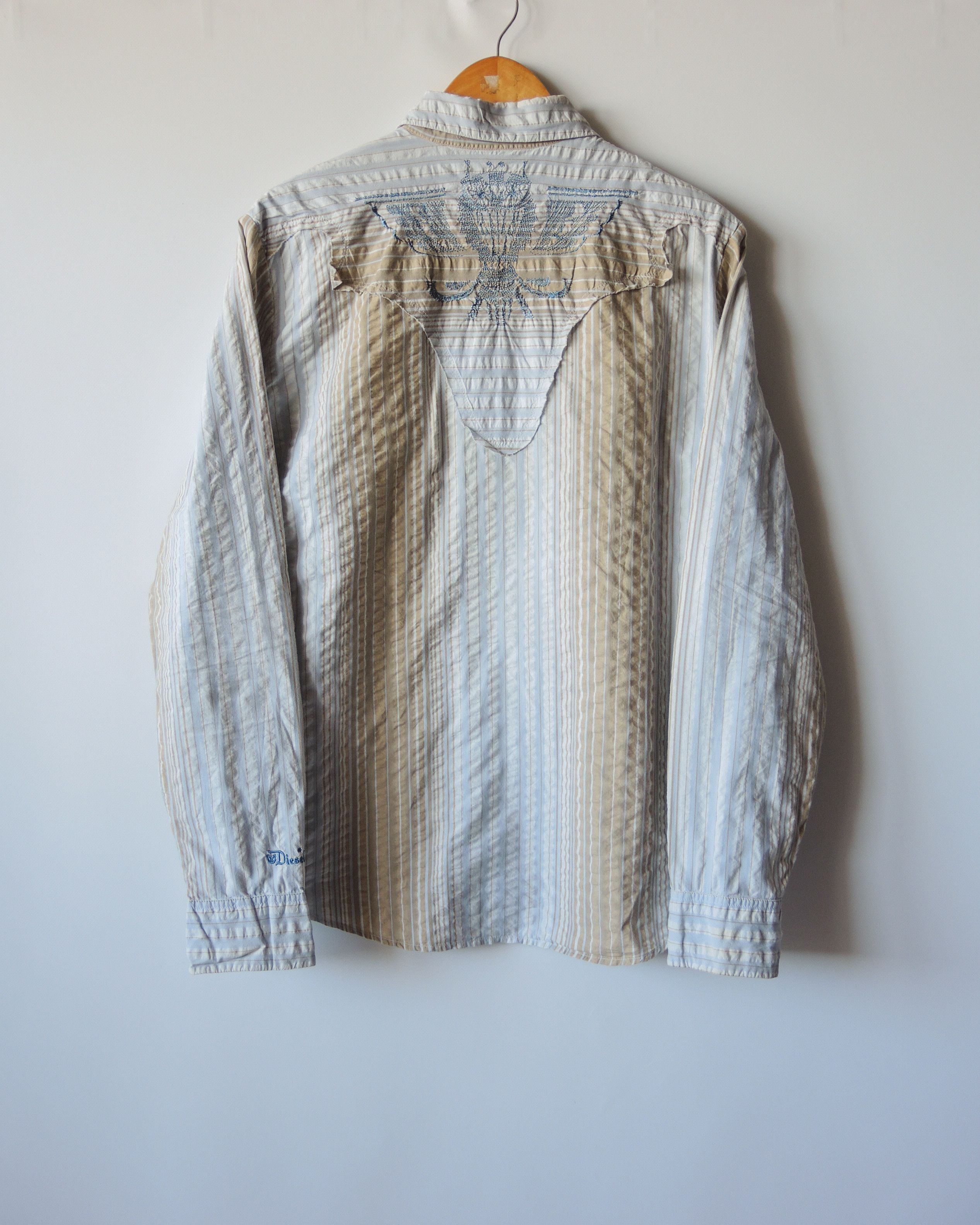 Diesel Diesel vintage embroidered shirt Size US M / EU 48-50 / 2 - 3 Thumbnail