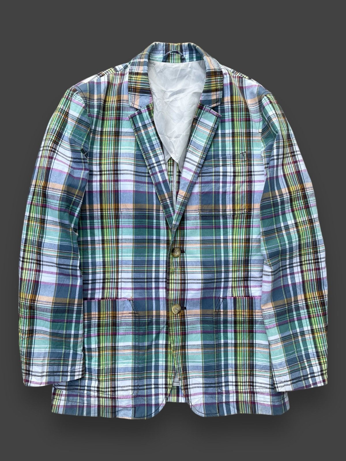 SS09 GAP MEN'S MULTICOLOR CLASSIC BLAZER JACKET