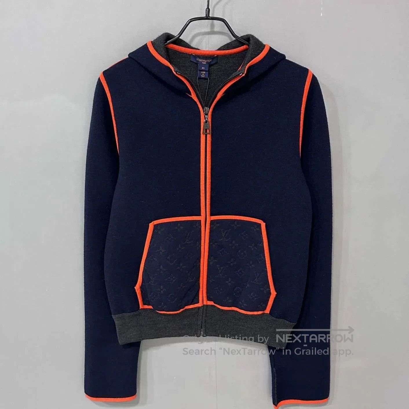 Louis Vuitton Zip-Up Hoodie with Contrast Trim - Multi. Size US XS / EU 42 / 0 - 1 Thumbnail