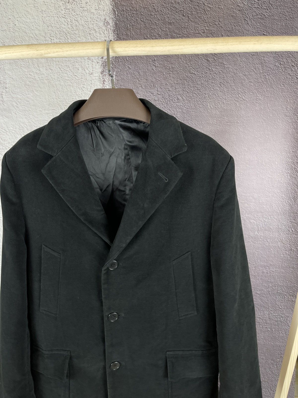 Versace Versace Jeans Couture vintage cotton single breasted coat Size US XL / EU 56 / 4 - 7 Thumbnail