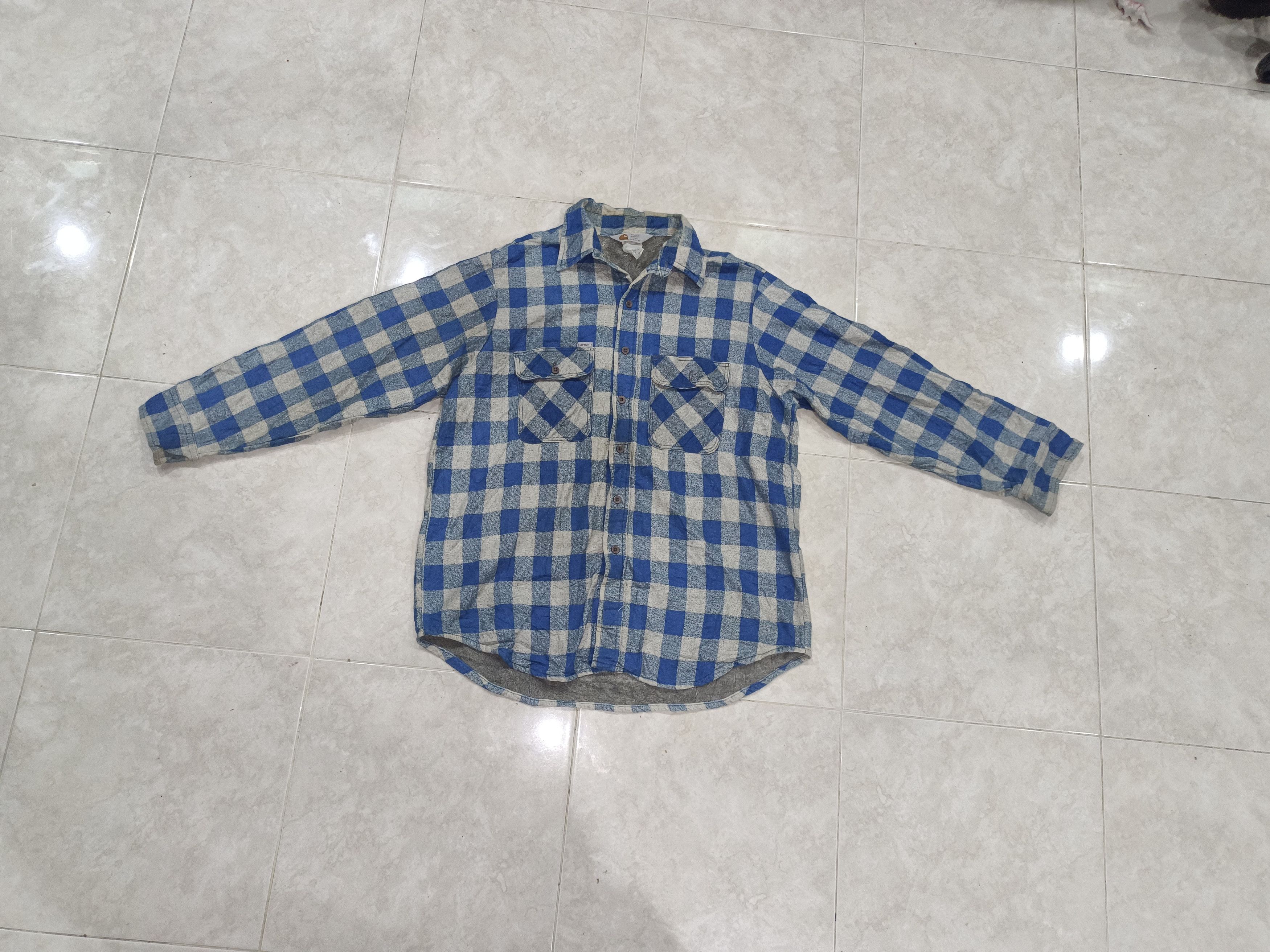 Carhartt × Flannel × Vintage Vintage Carhartt flannel Size US XL / EU 56 / 4 - 1 Thumbnail