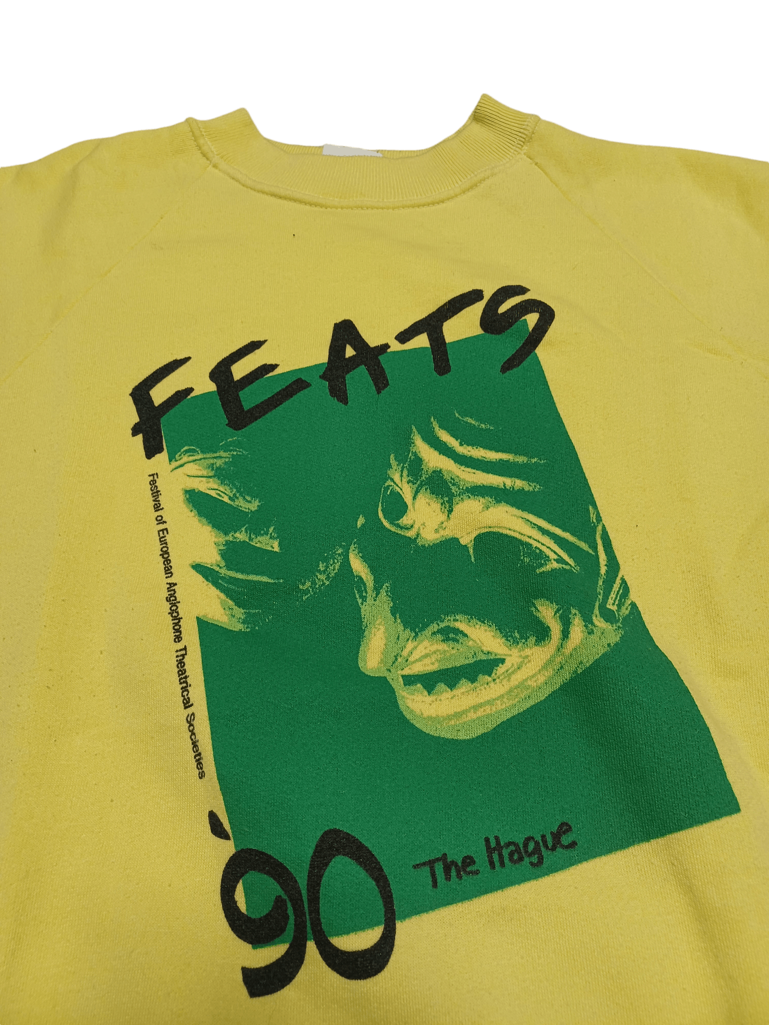 Other 1990 VINTAGE FESTIVAL ANGLOPHONE THEATRICAL SWEATSHIRT Size US XL / EU 56 / 4 - 2 Thumbnail