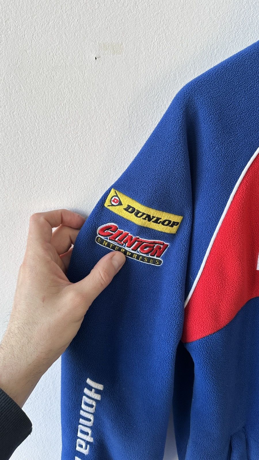 Honda Honda Racing Team Fleece Zip Up Jacket Size S Gorpcore Moto Size US S / EU 44-46 / 1 - 8 Thumbnail