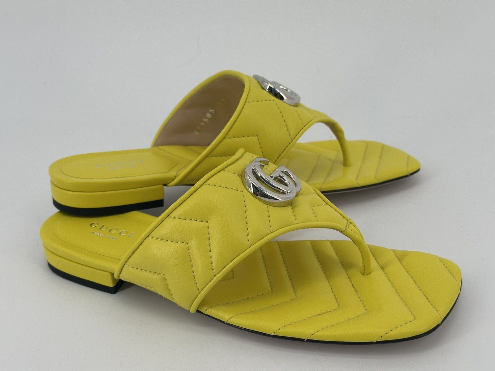 Gucci New Gucci Marmont Sandals Size-IT-38 / US-8 Size US 8 / IT 38 - 3 Thumbnail