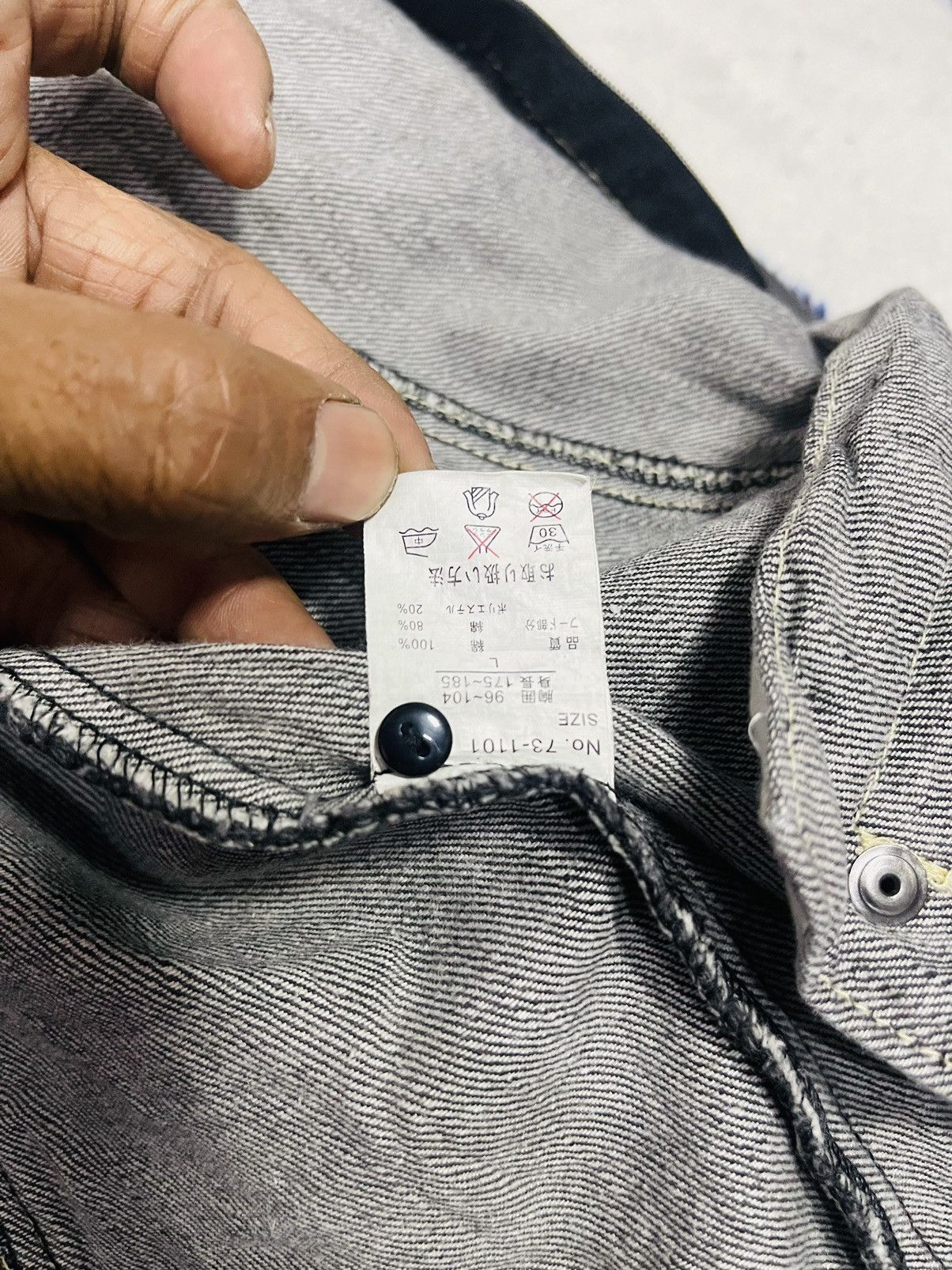 If Six Was Nine × Japanese Brand × Le Grande Bleu (L.G.B.) Splendid Satisfaction Punk Gothic Zipper Jacket (16) Size US L / EU 52-54 / 3 - 4 Thumbnail