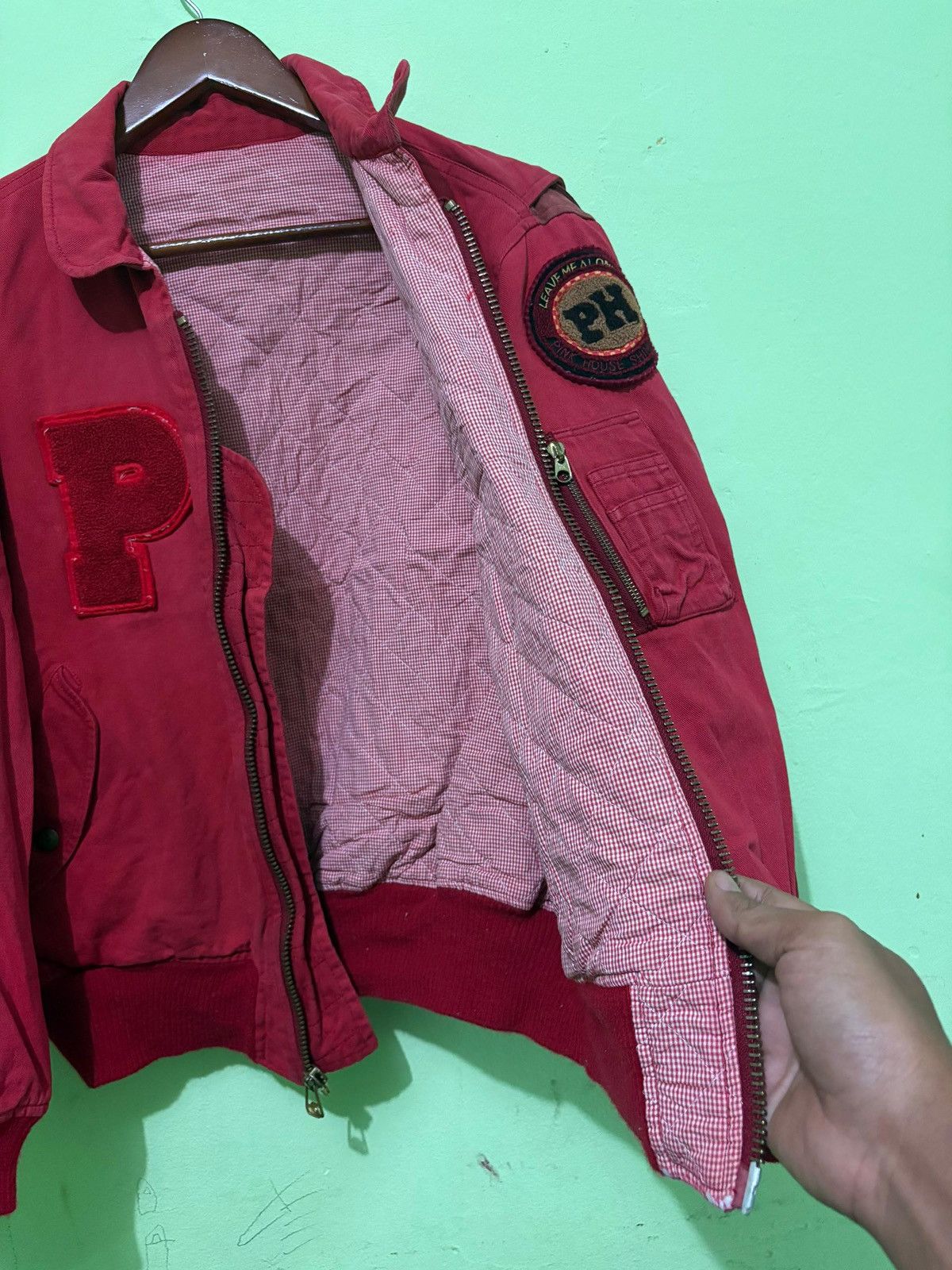 Pink House Vintage Pink House MA-1 Bomber Jacket Design Group Pinkhouse Size US M / EU 48-50 / 2 - 6 Thumbnail