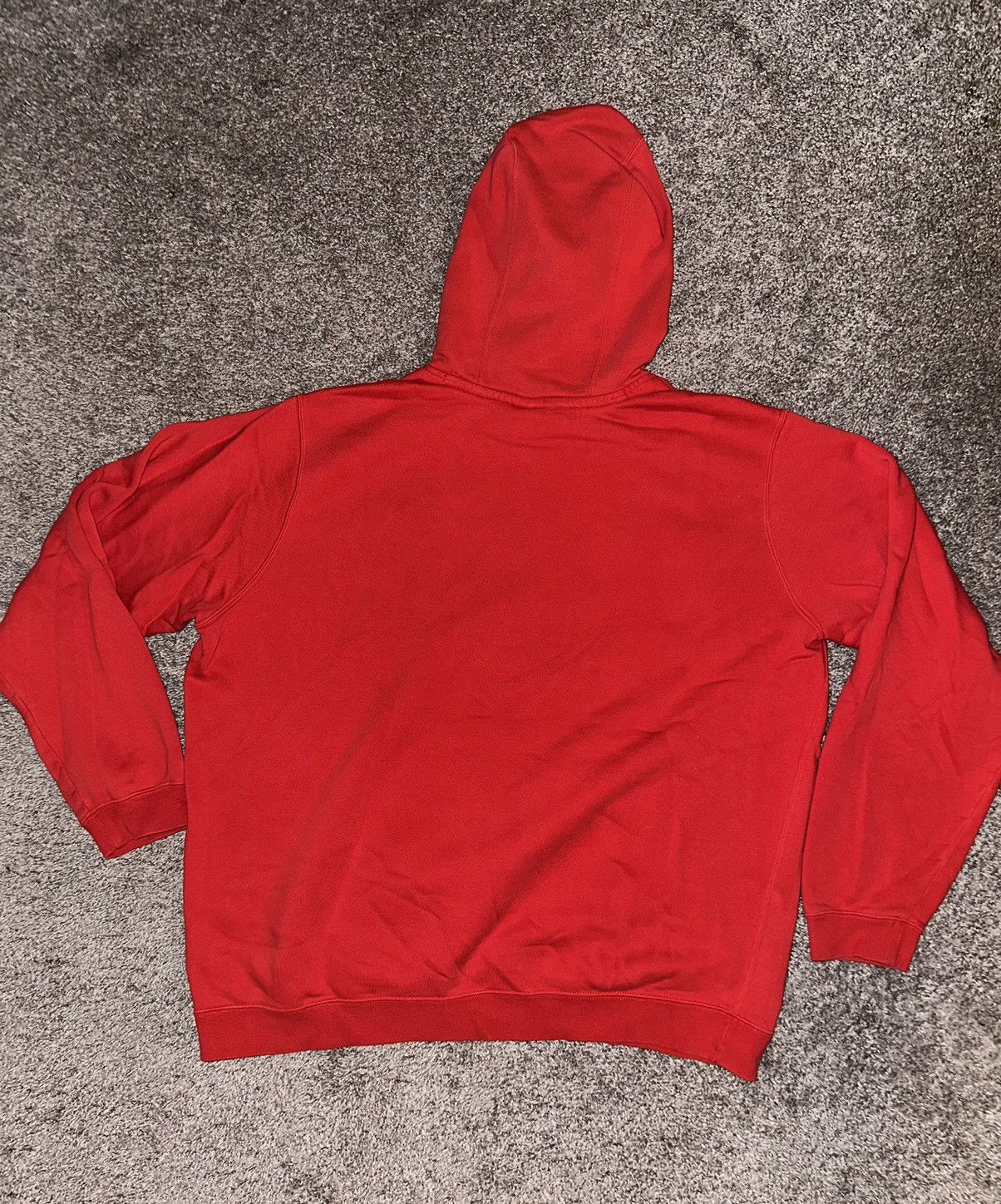 Nike Nike Spellout Red Hoodie Sweatshirt Size US XXL / EU 58 / 5 - 2 Thumbnail