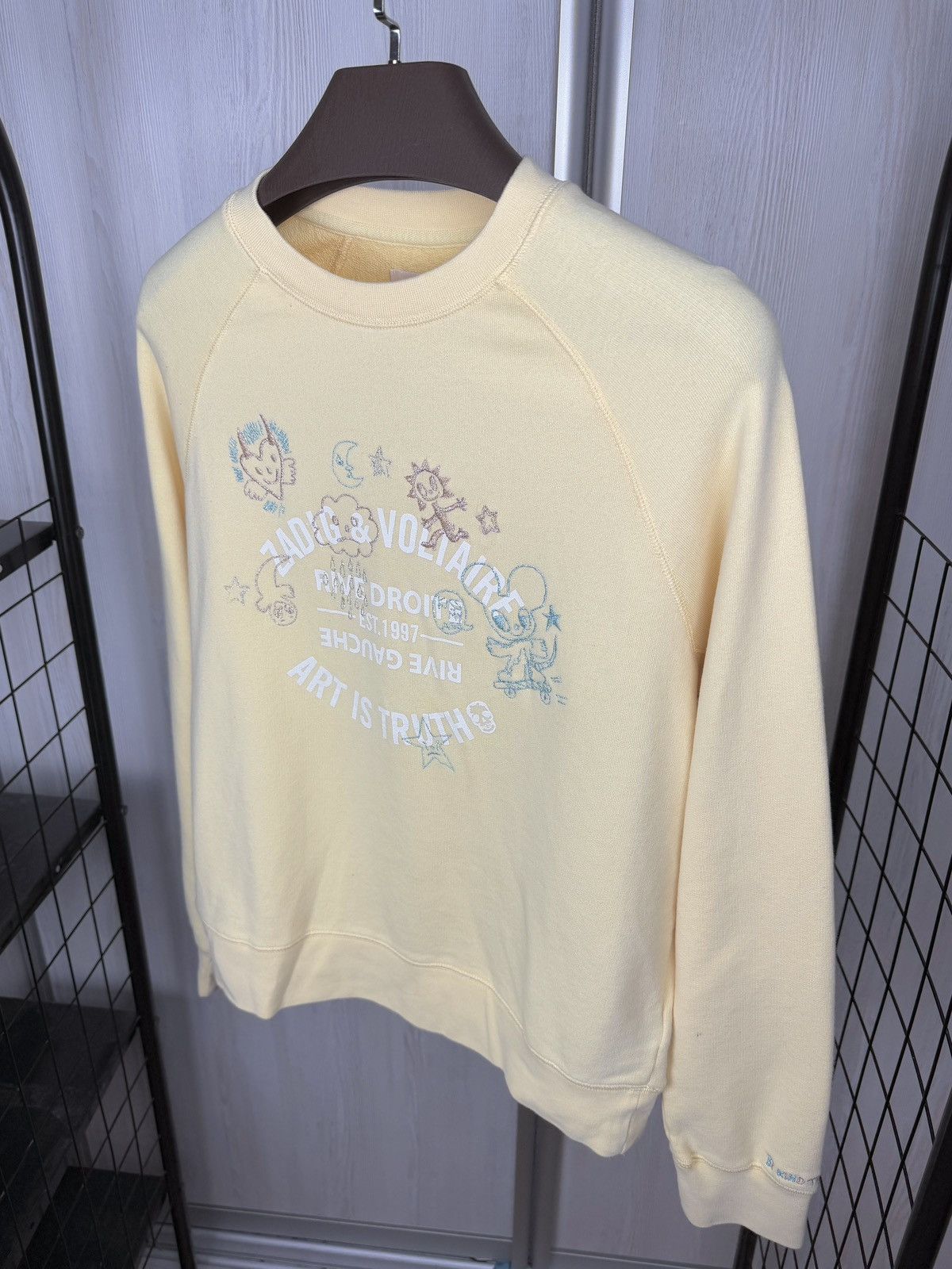 Zadig & Voltaire ZADIG & VOLTAIRE UPPER MO BLASON MULTICUSTO LUR SWEATSHIRT S Size S / US 4 / IT 40 - 6 Thumbnail