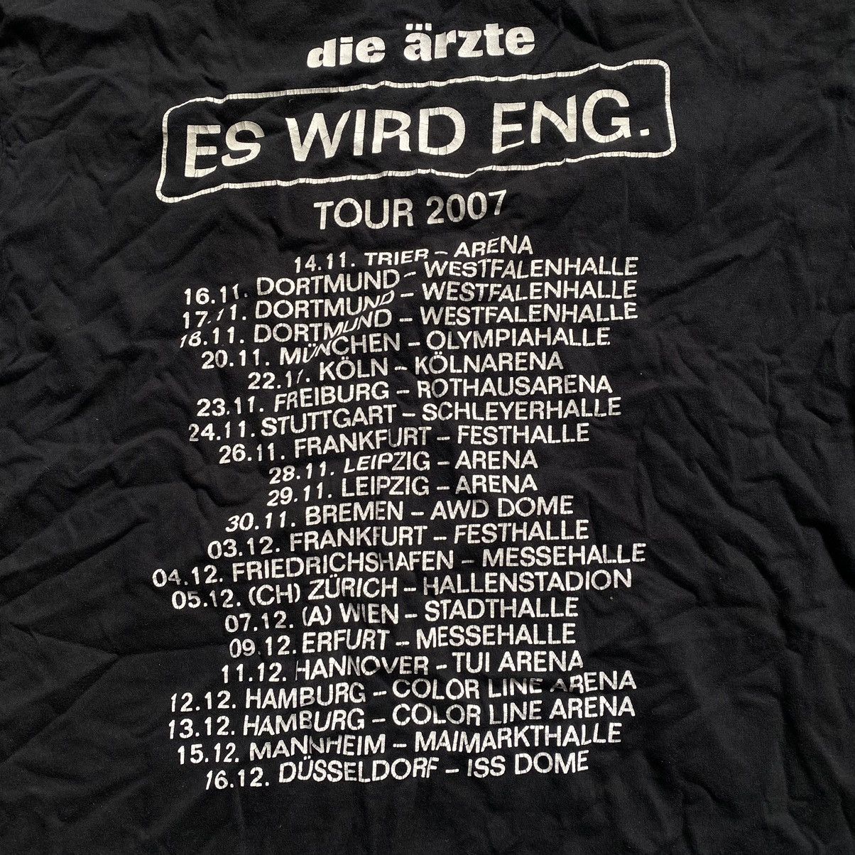 Band Tees VINTAGE DIE ARZTE TOUR 2007 T SHIRT Size US L / EU 52-54 / 3 - 4 Thumbnail