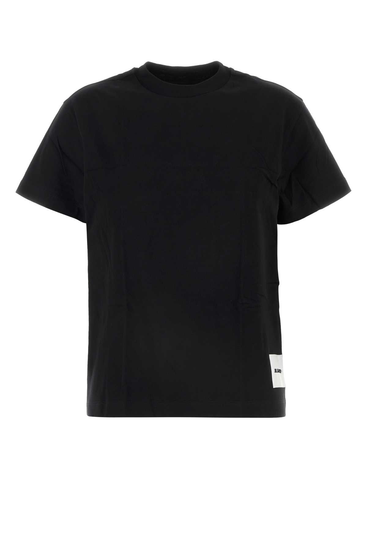 【関税＆送料込み】Jil Sander Black Cotton T-Shirt Jil Sander Black Cotton T-Shirt Set | Grailed