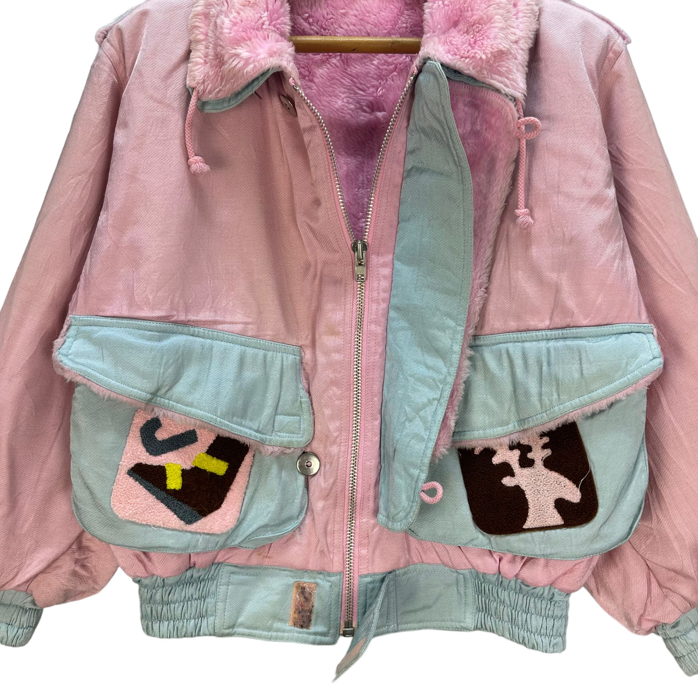 SKI SHOP JIRO PINKY SHERPA JACKET #8212-215