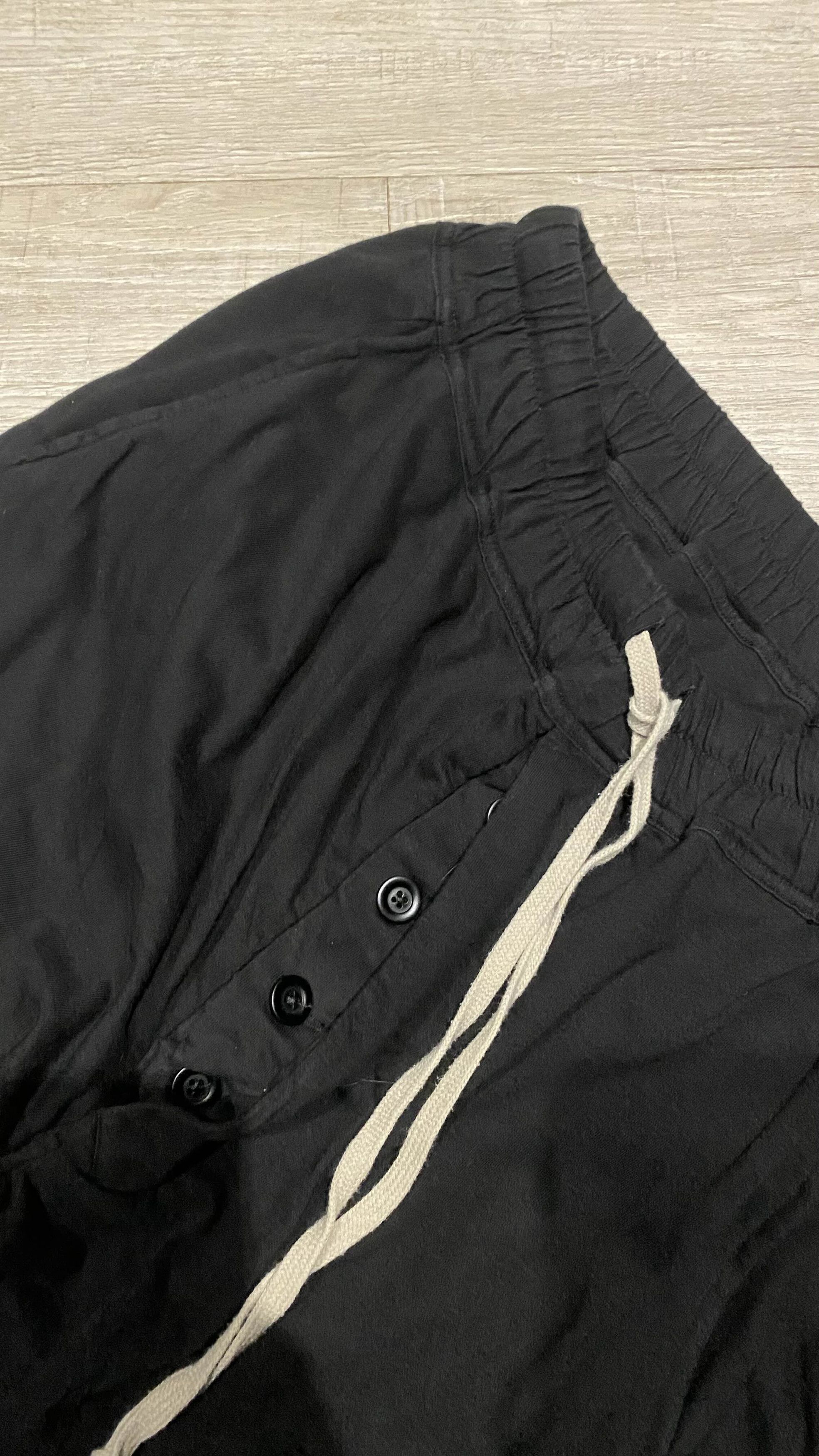 Rick Owens Rick Owen's Drawstring Pants Size US 35 - 3 Thumbnail