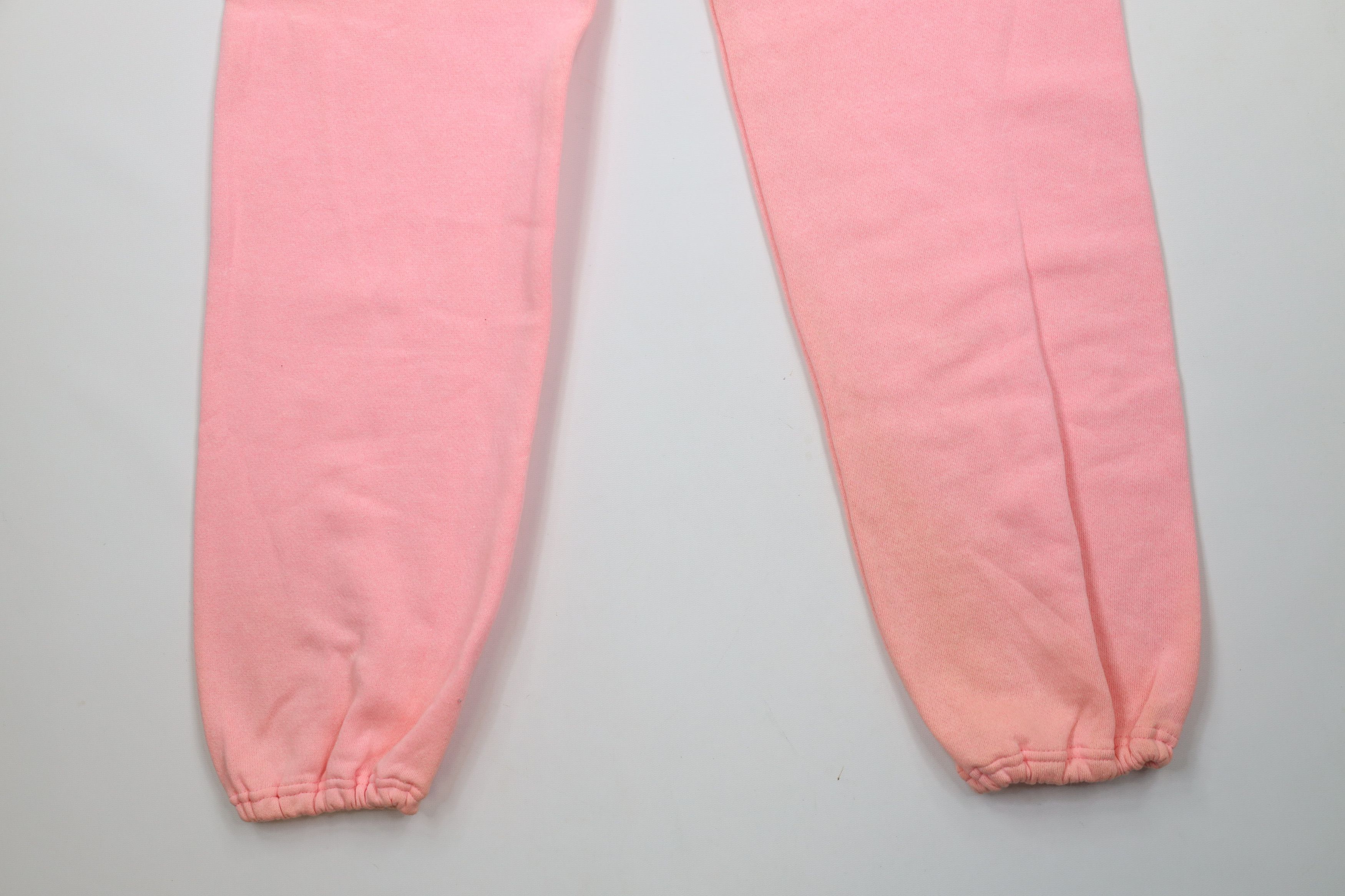 Vintage Deadstock Vintage 90s Streetwear Sweatpants Joggers Pink USA Size 30" / US 8 / IT 44 - 4 Thumbnail