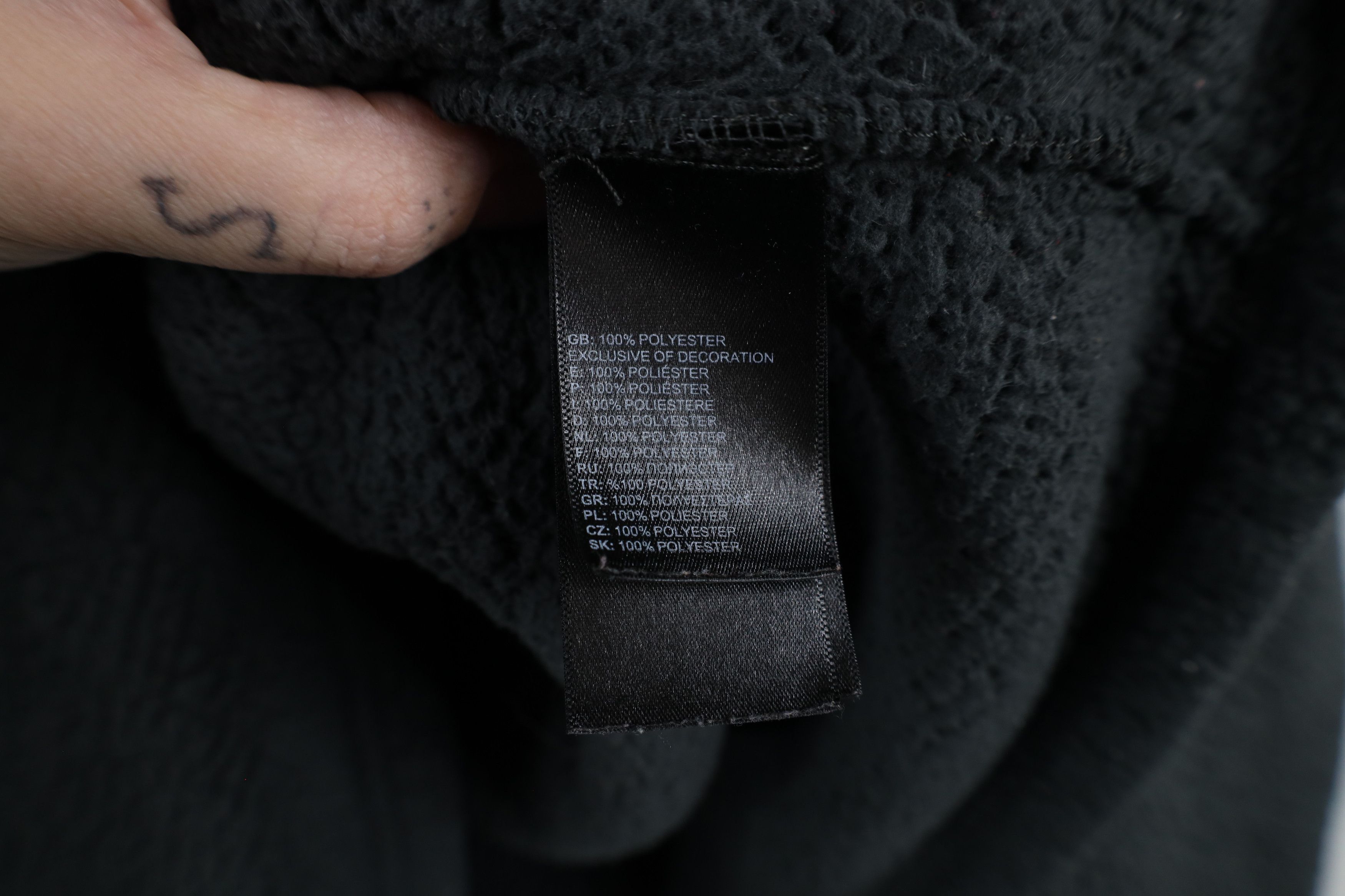 The North Face × Vintage The North Face Spell Out Groveland Sherpa Fleece Sweater Size US L / EU 52-54 / 3 - 8 Thumbnail