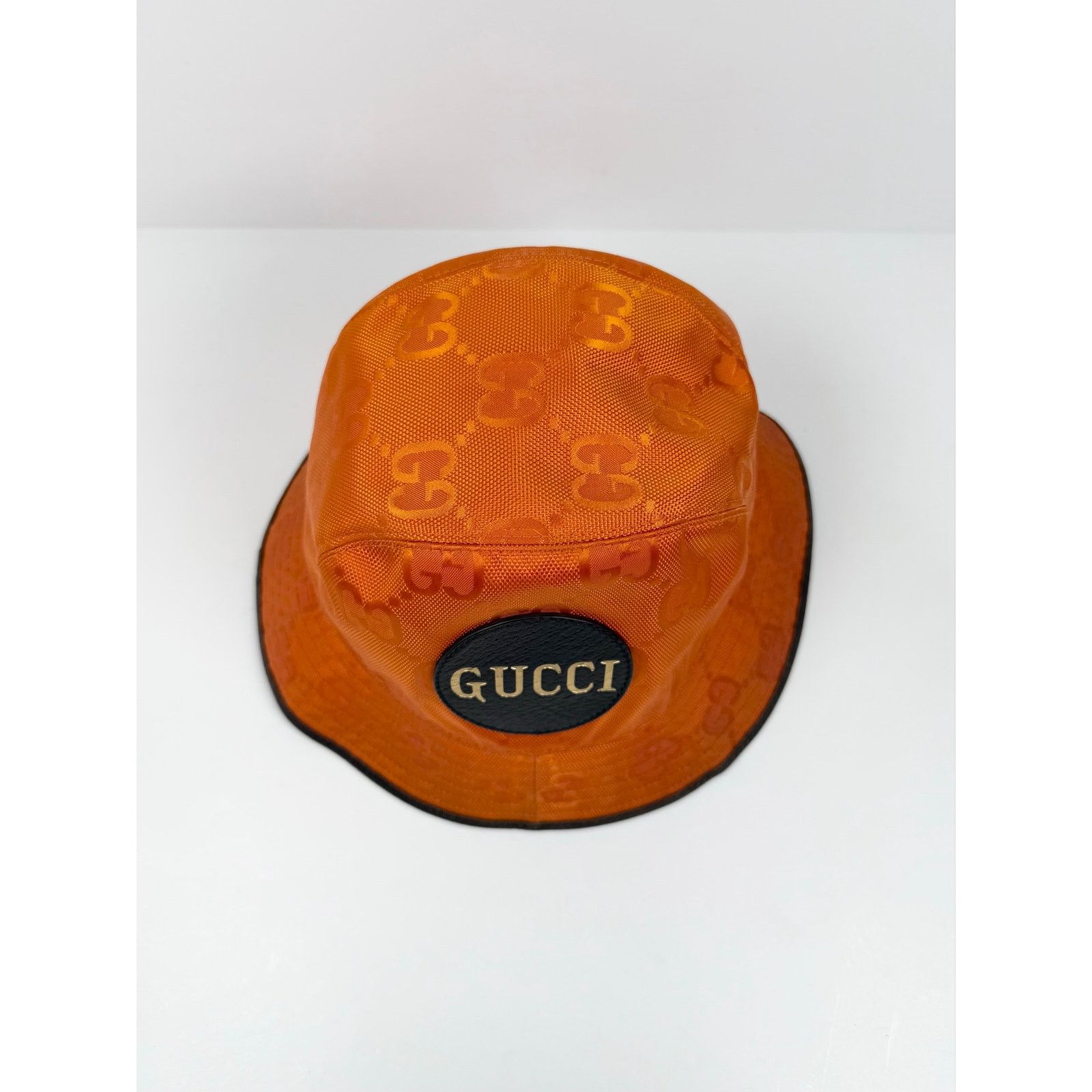 Gucci Gucci Off The Grid Orange Bucket Hat Size ONE SIZE - 5 Thumbnail