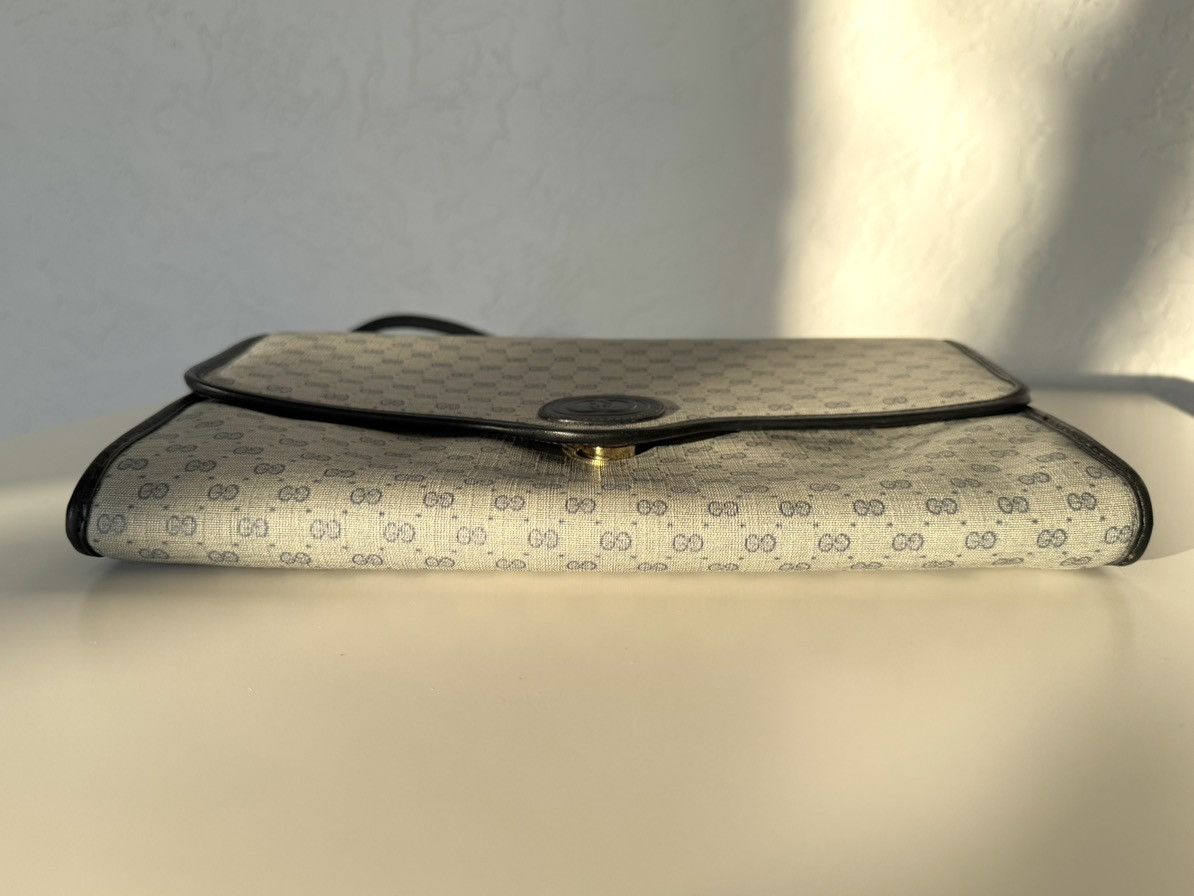 Gucci ★ GUCCI MICRO GG MONOGRAM CANVAS BAG SUPREME 90S Size ONE SIZE - 7 Thumbnail