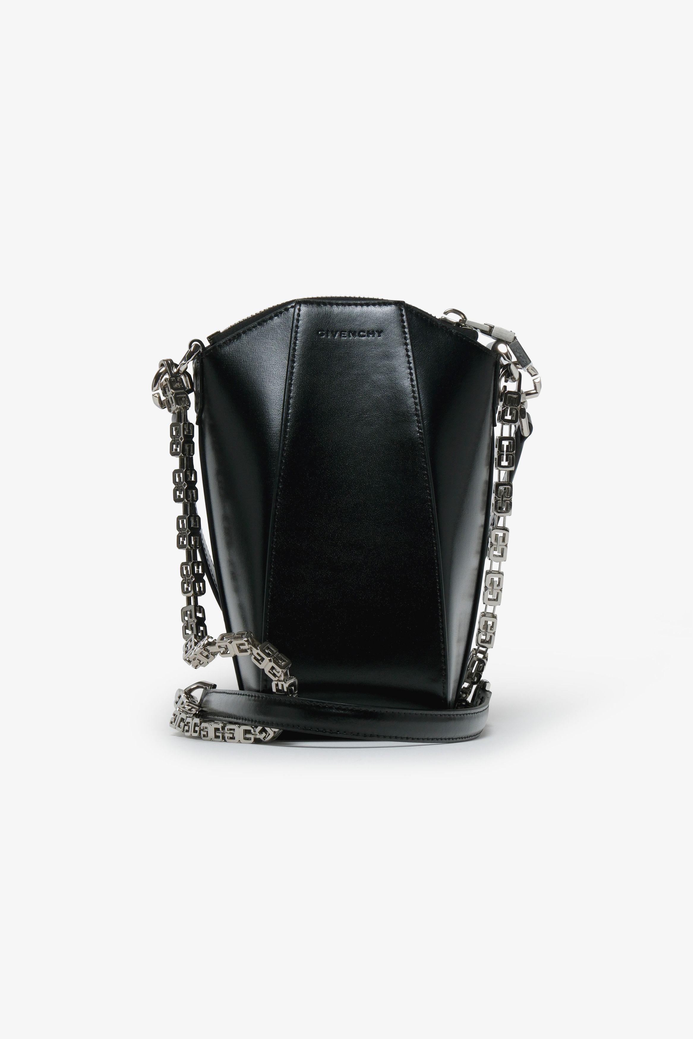 Givenchy Givenchy Mini Antigona Vertical Bag In Calfskin Leather Size ONE SIZE - 2 Thumbnail