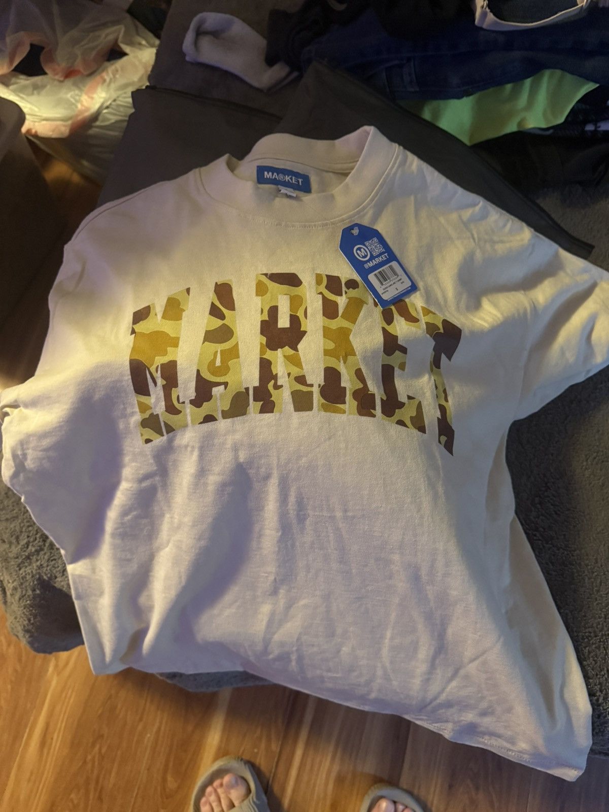 Market Market Duck Camo Tee Size US S / EU 44-46 / 1 - 1 Thumbnail