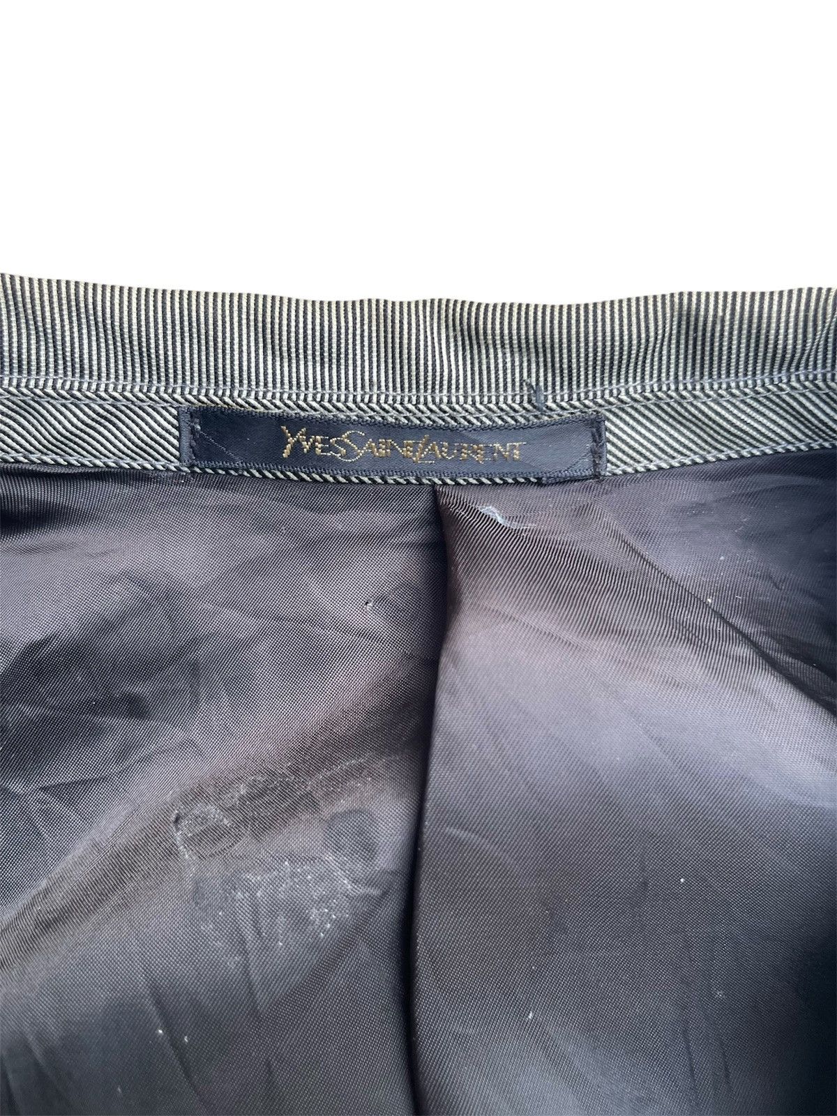 Vintage × Yves Saint Laurent Vintage Yves Saint Laurent Pour Homme Suit Jacket Size US S / EU 44-46 / 1 - 5 Thumbnail