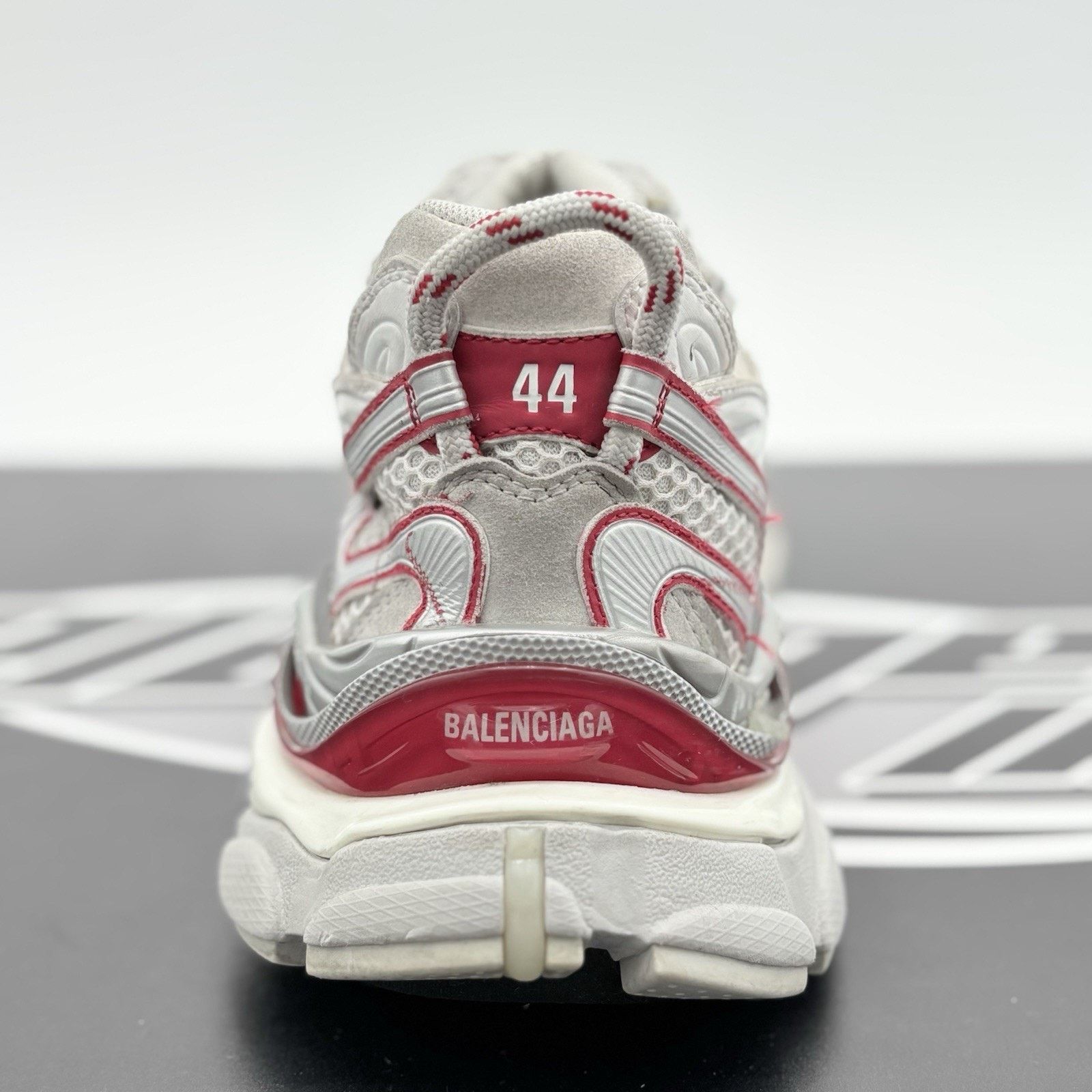 Balenciaga Balenciaga Runner 2.0 ' White Grey Red ' | GREAT CONDITION! Size US 11 / EU 44 - 9 Thumbnail