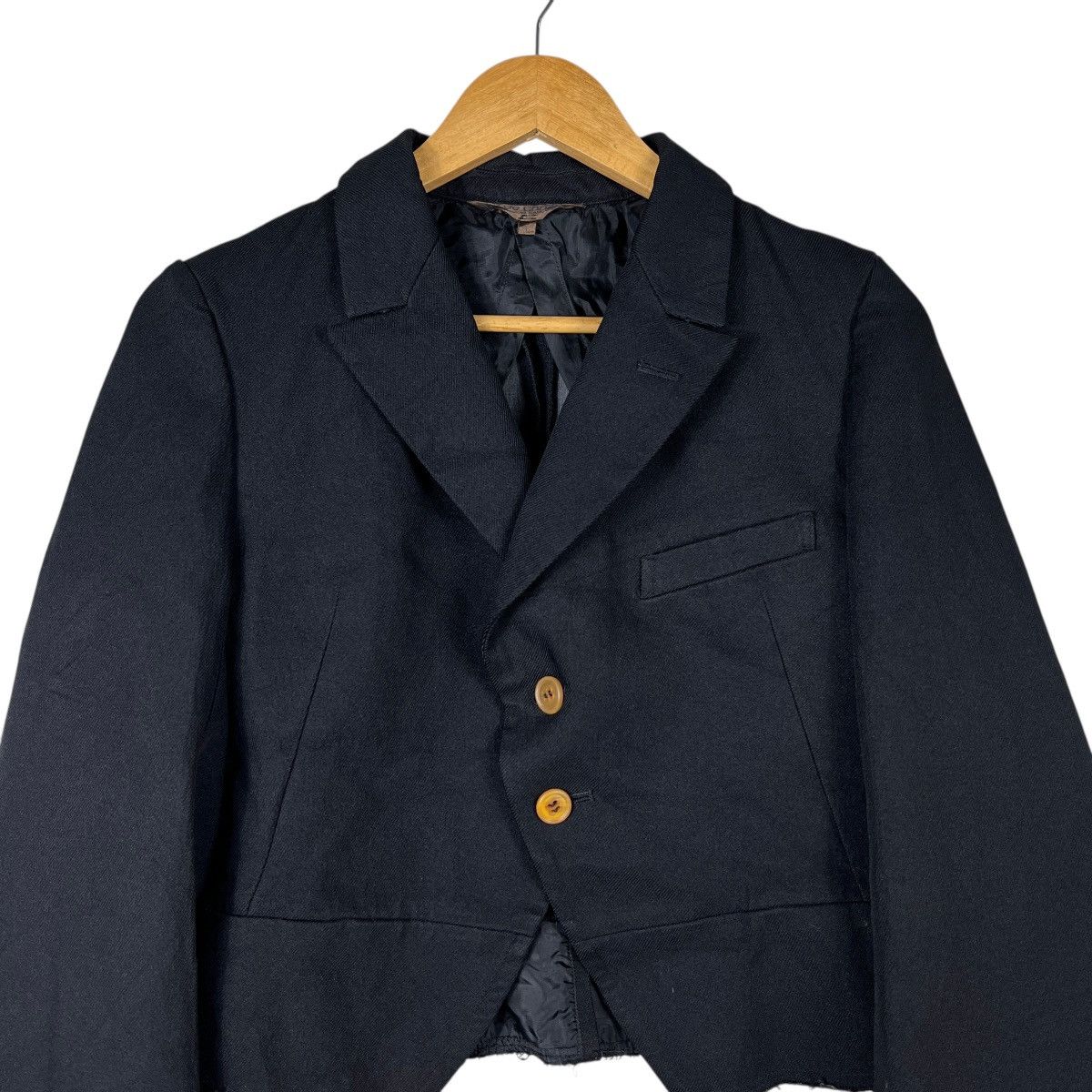 Comme des Garcons AD 2004 ROBE DE CHAMBRE COMME DES GARCONS CROPPED JACKET Size L / US 10 / IT 46 - 2 Thumbnail