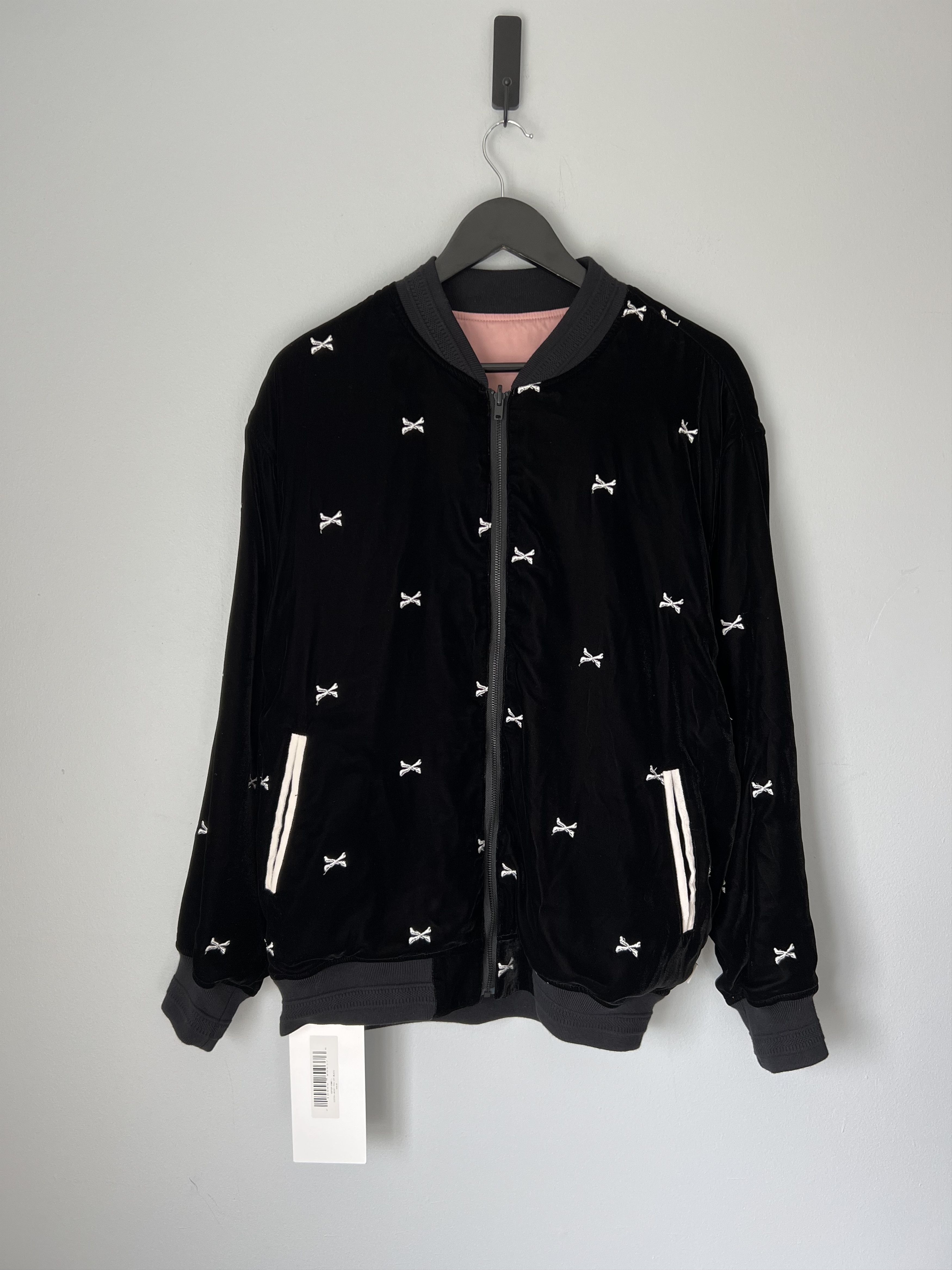 Wtaps WTAPS Reversible Velvet Gutter Jacket in Black Pink Size US L / EU 52-54 / 3 - 1 Thumbnail