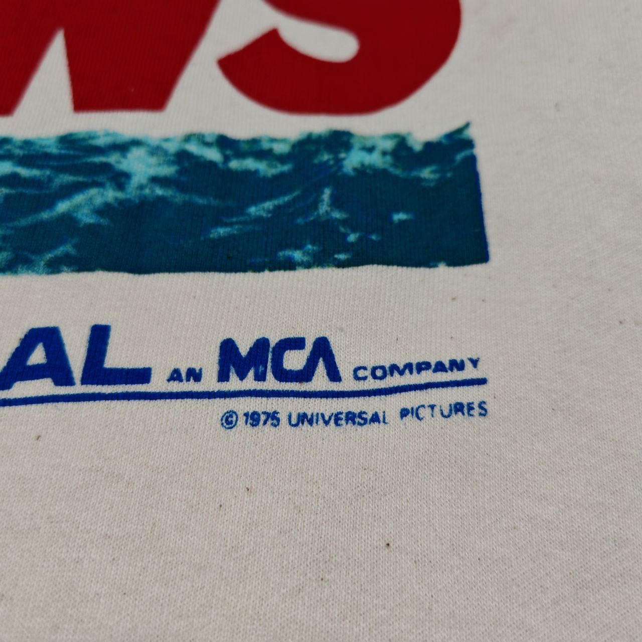 Vintage 1975 Jaws Movie Sweatshirt Size US S / EU 44-46 / 1 - 14 Thumbnail