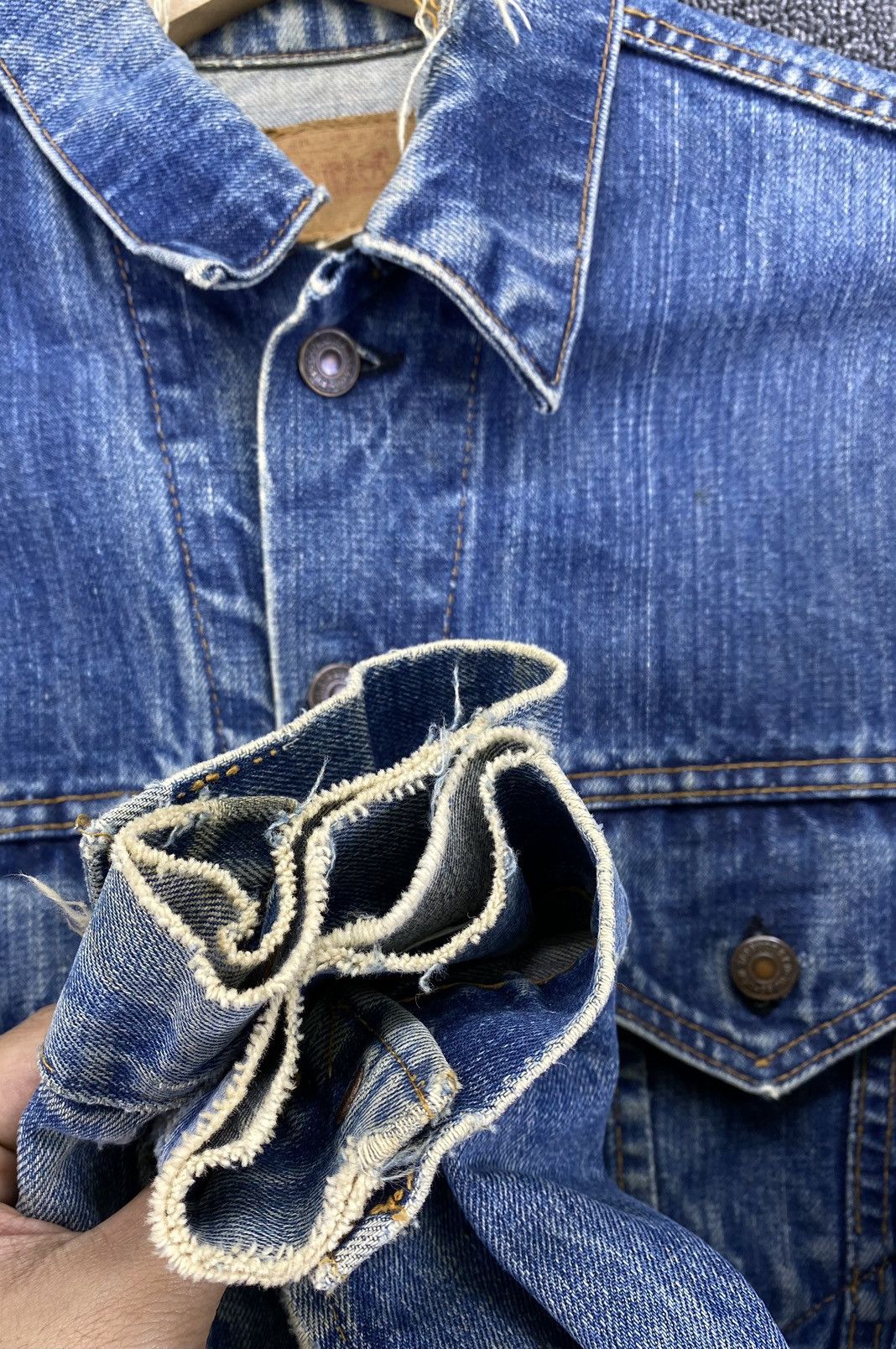 Levi's Vintage Levis Strauss Trucker Denim Jacket Size M / US 6-8 / IT 42-44 - 11 Thumbnail