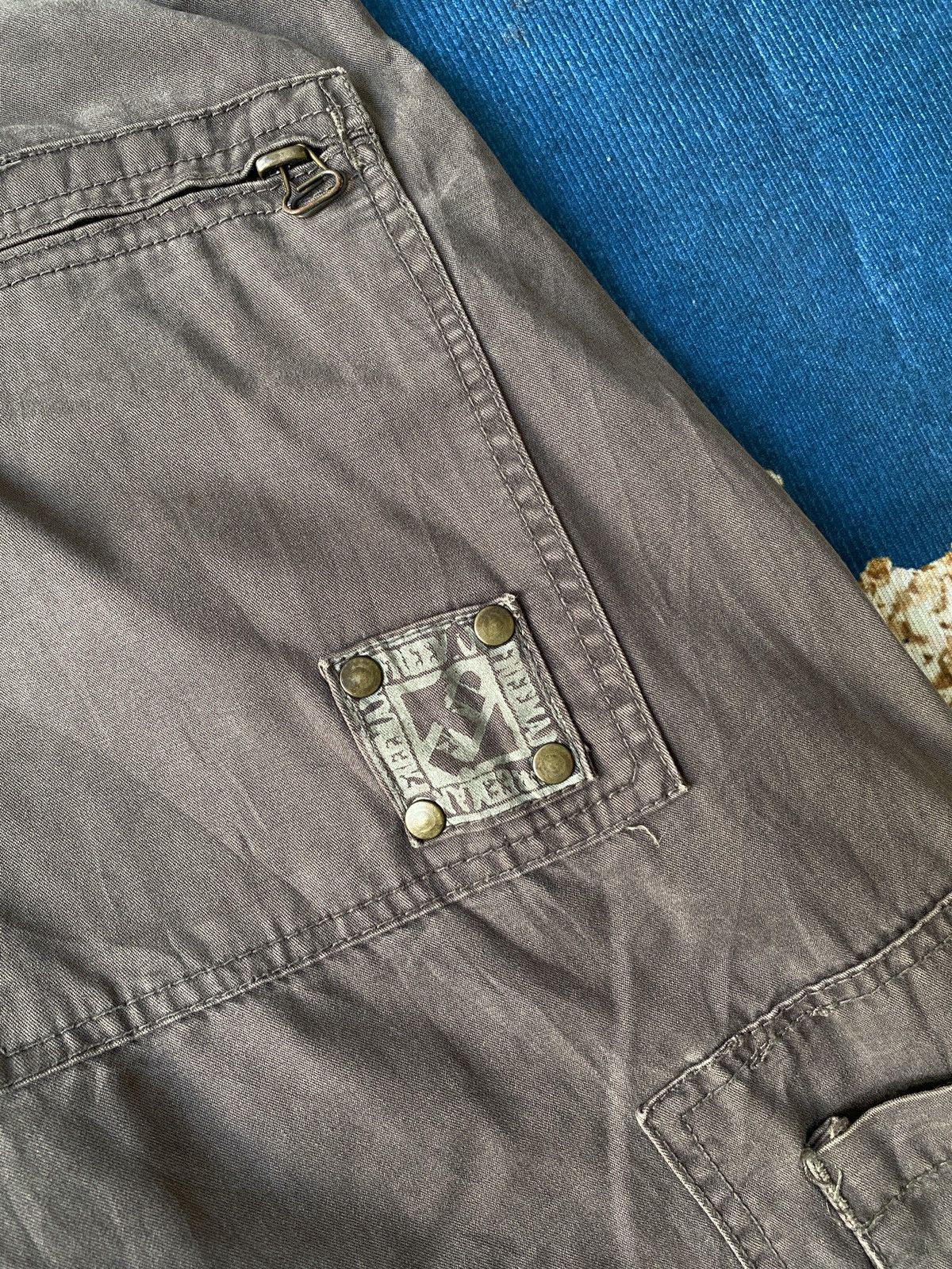 Freeman T. Porter × Japanese Brand 2000s - Freeman T.Porter Multipocket Cargo Pant Size US 32 / EU 48 - 17 Thumbnail
