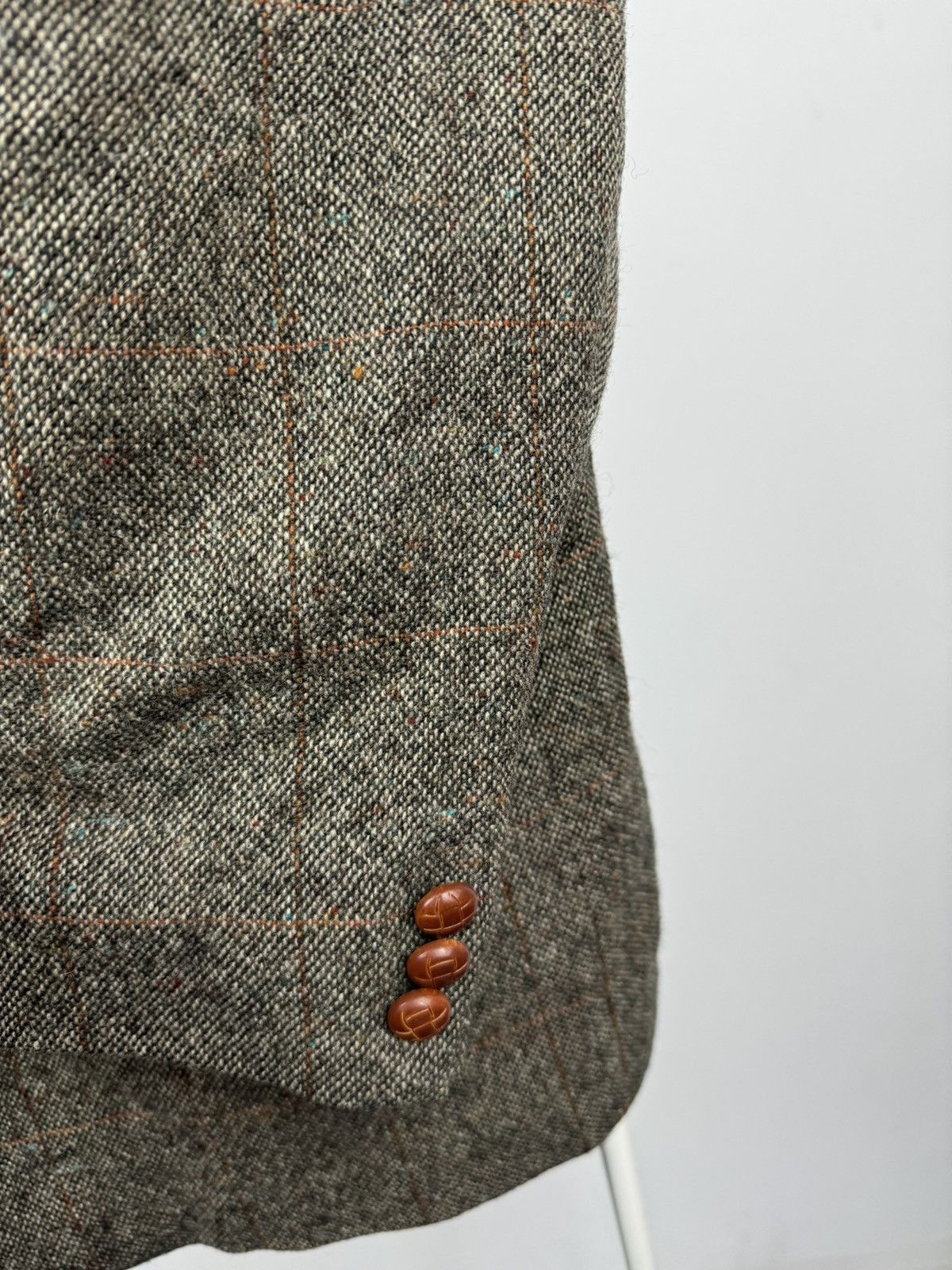 Vintage Vintage St. Michael Genuine Donegal Tweed Wool Blazer Size 44R - 3 Thumbnail