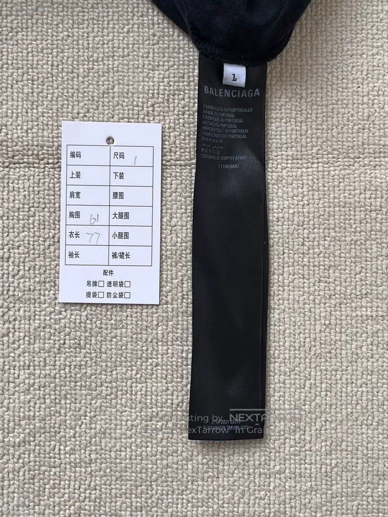 Balenciaga Balenciaga Rock Band Series Lightning Letter Pattern Round Size US S / EU 44-46 / 1 - 3 Thumbnail