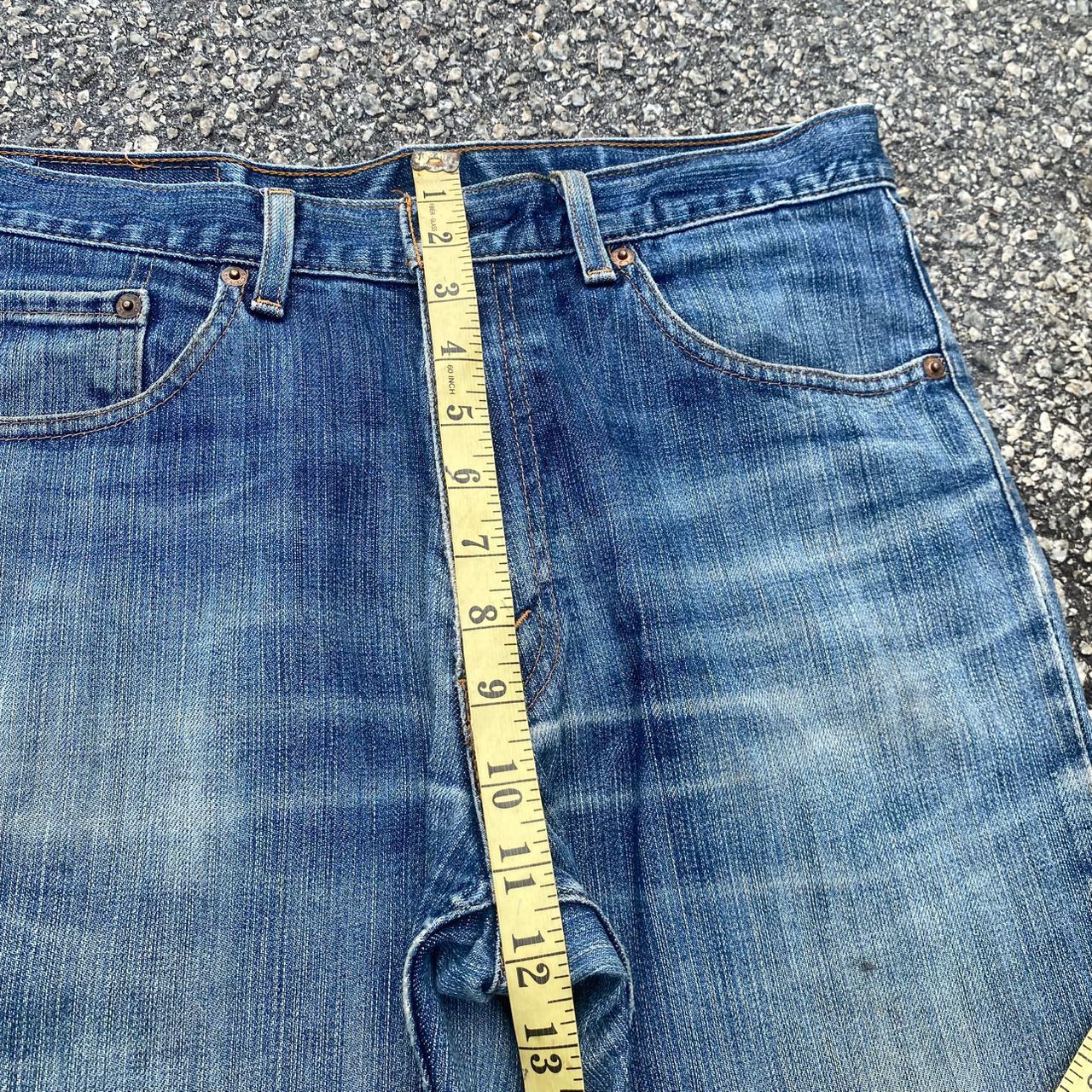 Levi's Vintage Levis 516 Flare Distressed Denim Size US 31 - 7 Thumbnail
