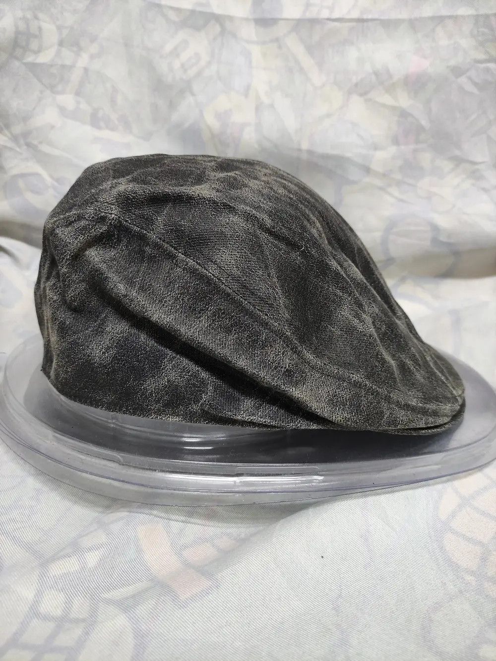 Avirex 90's AVIREX LEATHER VINTAGE BARETTA HAT DISTRESSED DESIGN Size ONE SIZE - 6 Thumbnail