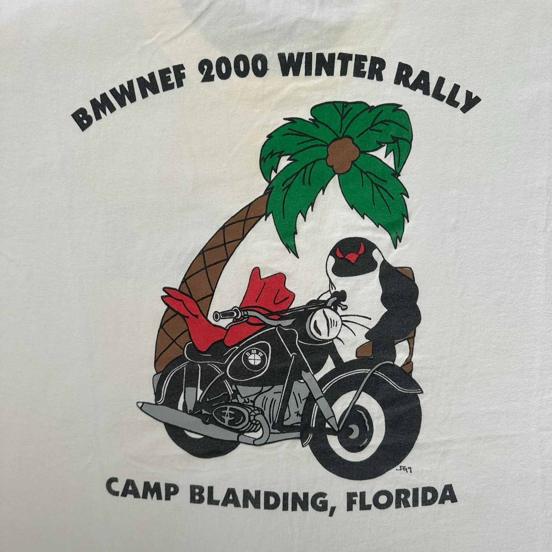 BMW Vintage Y2K BMW Motorcycles T-Shirt Florida Biker Rally Tee Size US XL / EU 56 / 4 - 2 Thumbnail