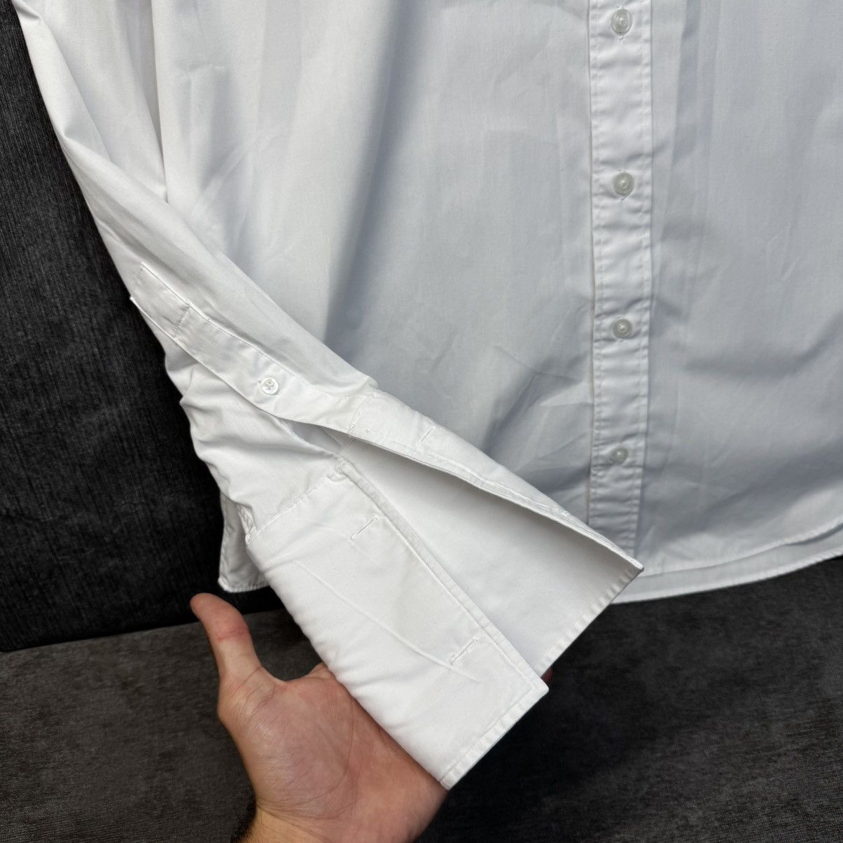 Yves Saint Laurent Yves Saint Laurent YSL long sleeve shirt white Size US L / EU 52-54 / 3 - 5 Thumbnail