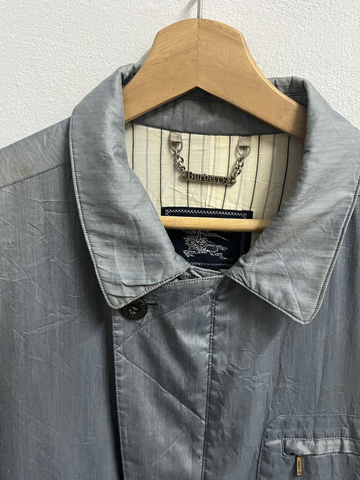 Burberry × Burberry Prorsum Burberry vintage zipper jacket grey medium size Size US M / EU 48-50 / 2 - 2 Thumbnail