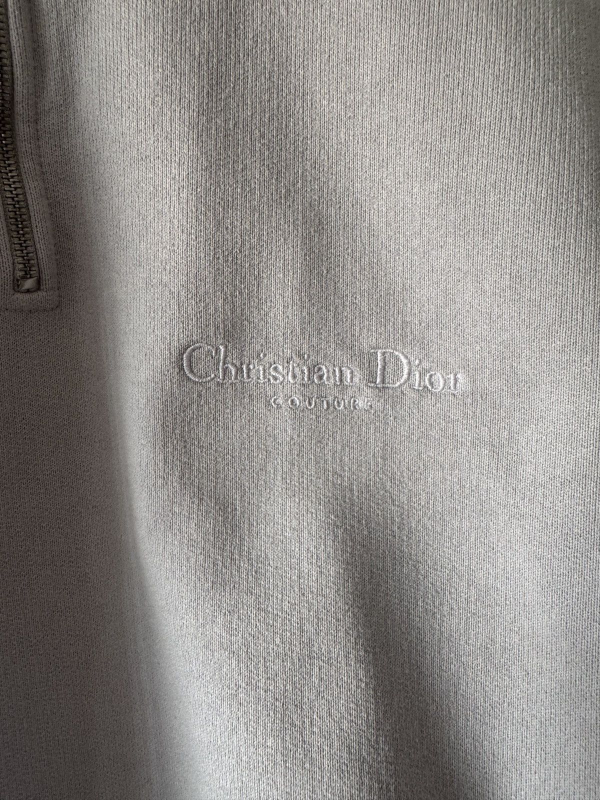 Dior 🔥🔥 Christian Dior Couture Half-Zip Sweatshirt Size US L / EU 52-54 / 3 - 4 Thumbnail
