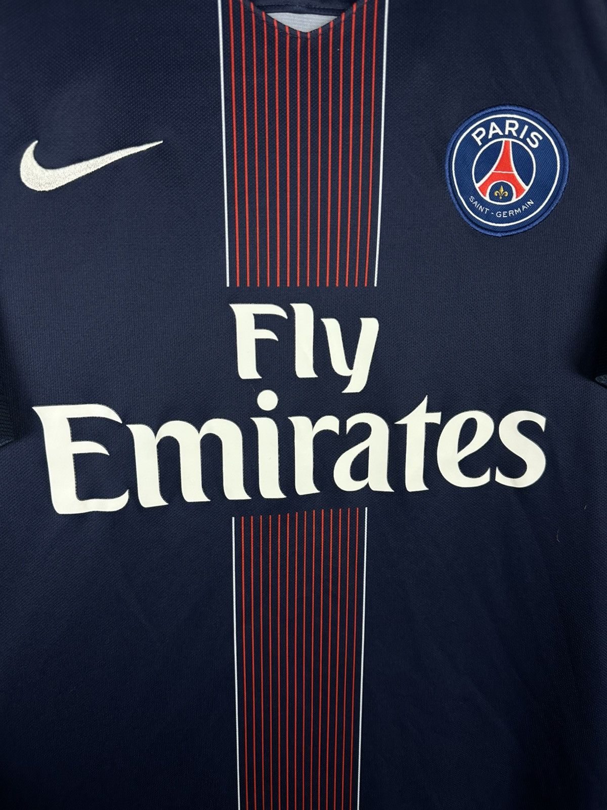 Nike PARIS SAINT GERMAIN 2016 FOOTBALL SHIRT SOCCER JERSEY NIKE Size US M / EU 48-50 / 2 - 3 Thumbnail