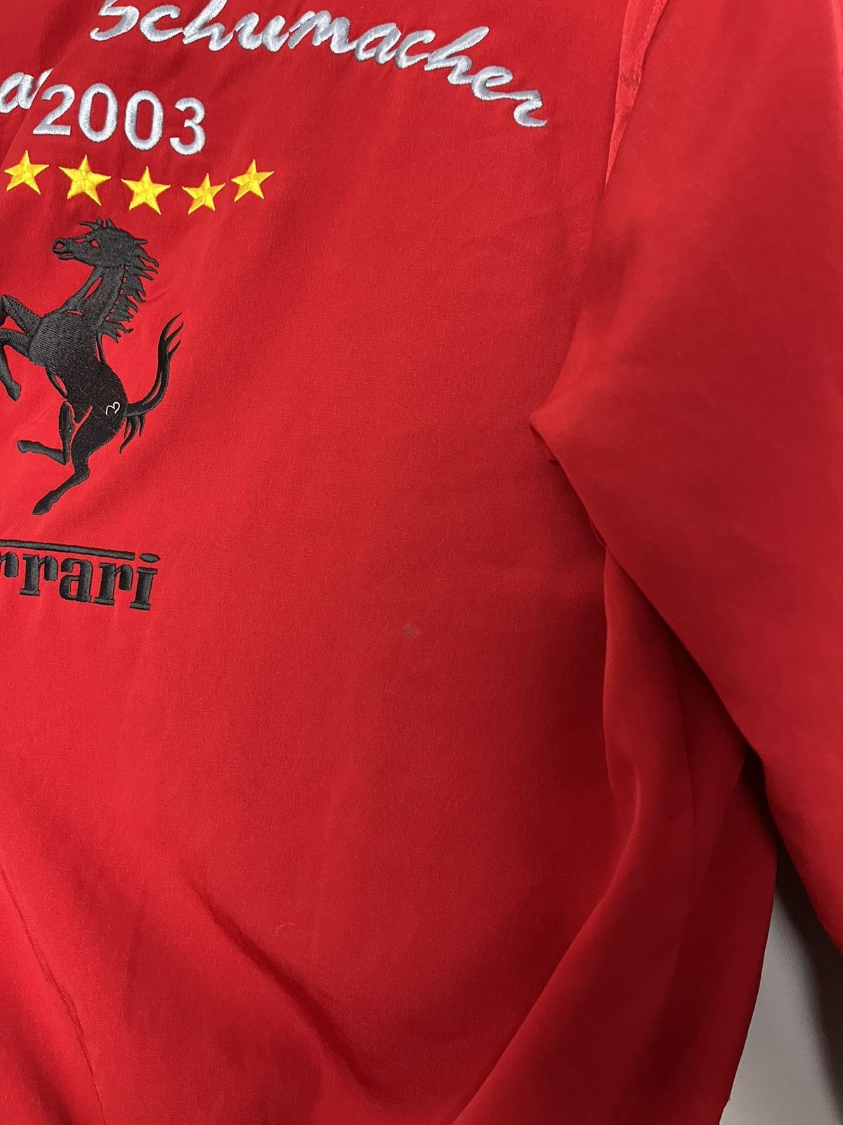 Vintage ferrari racing jacket F1 Michael Schumacher rare y2k