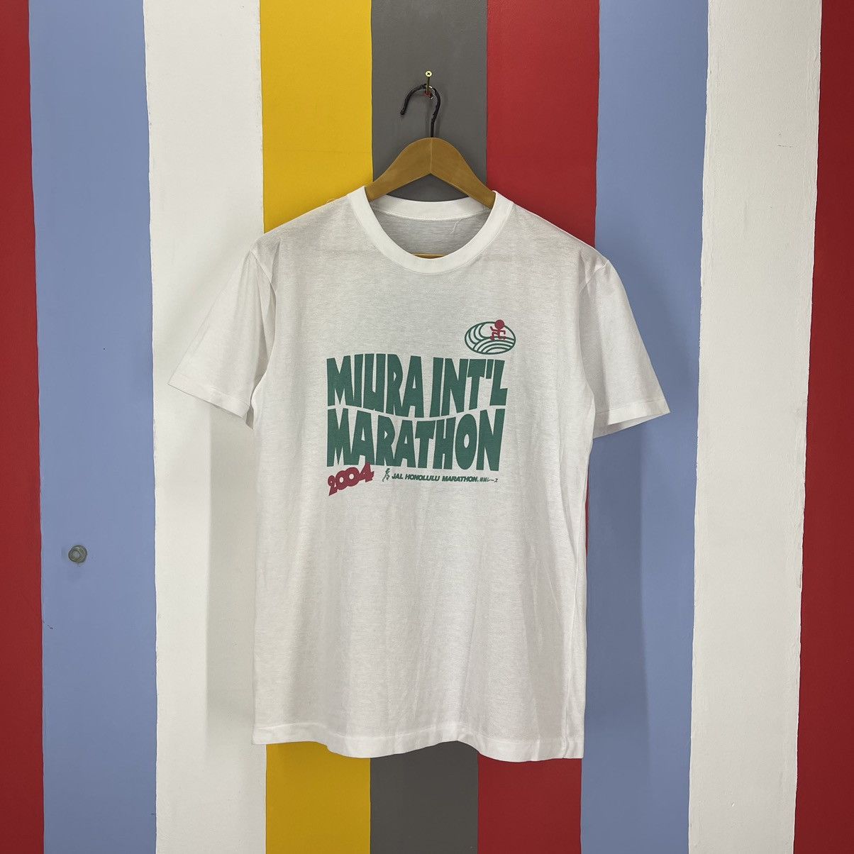 Vintage 2004 MIURA INTERNATIONAL MARATHON T Shirt #1738/07 Size US M / EU 48-50 / 2 - 1 Thumbnail