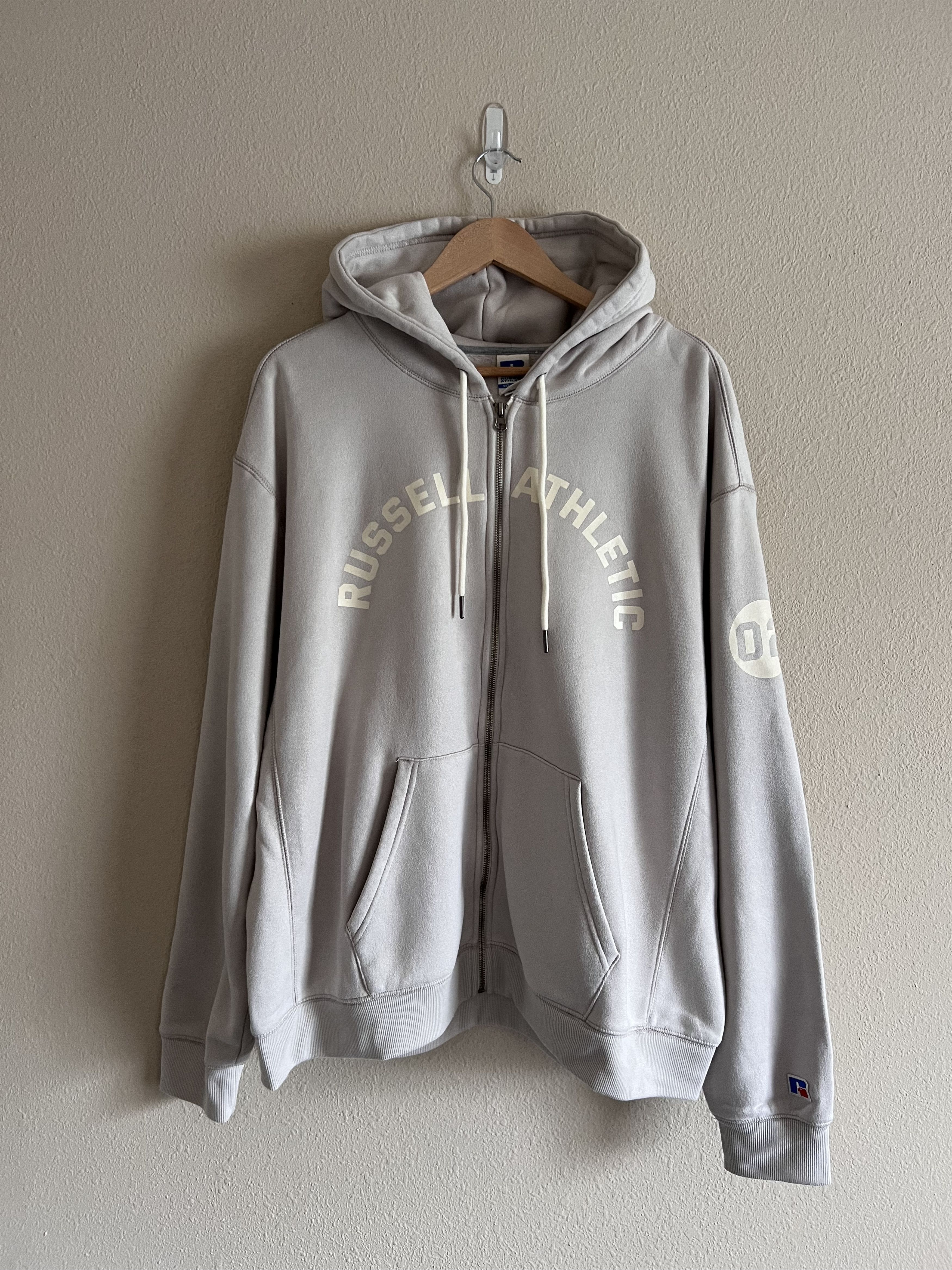Russell Athletic Russell Athletic Arch Logo Full Zip Sweatshirt Size US XL / EU 56 / 4 - 1 Thumbnail