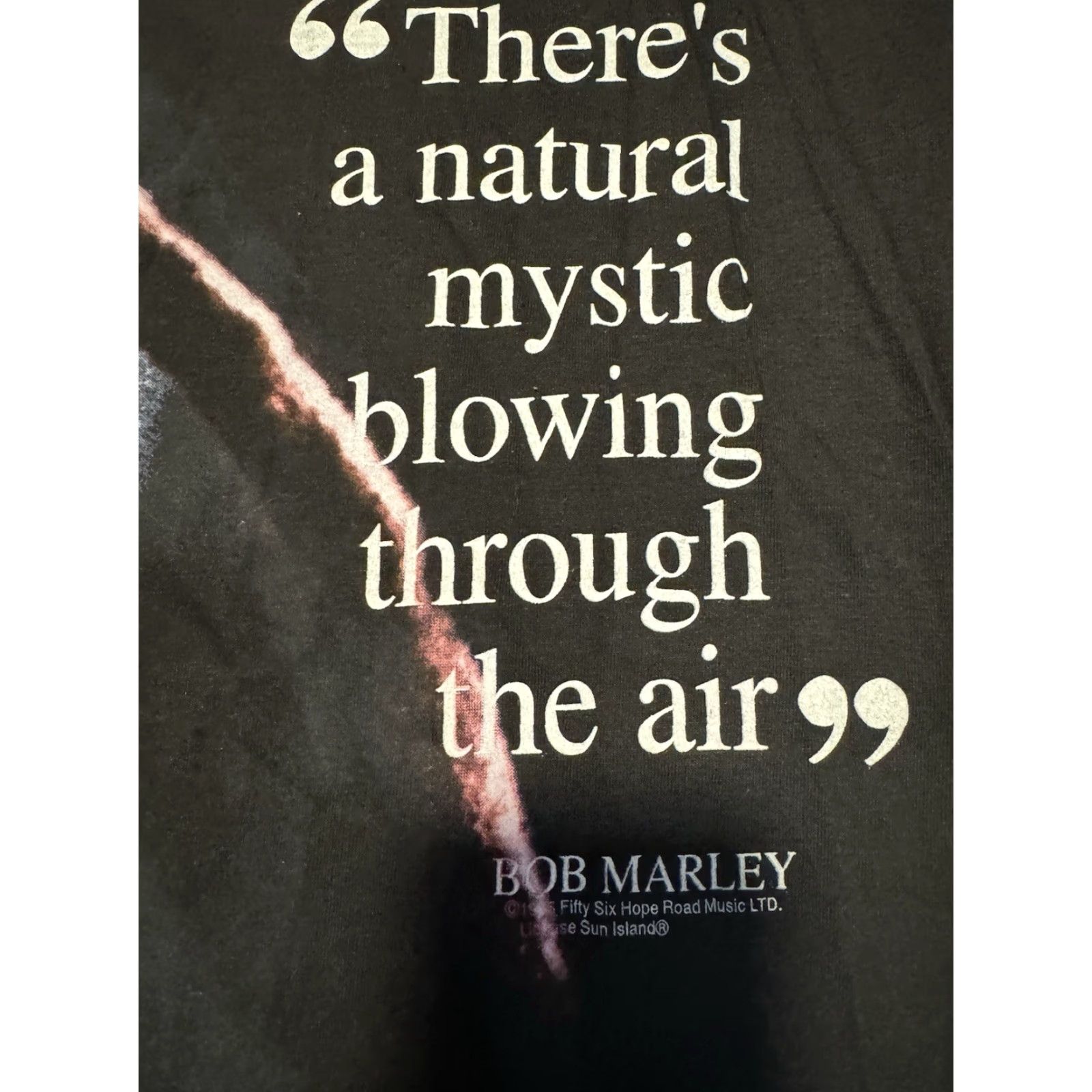 Vintage VINTAGE Sun Island Bob Marley T-Shirt Size M Black 1996 Single Stitch Graphic Print Logo 90s Mens Shirt Size US M / EU 48-50 / 2 - 6 Thumbnail