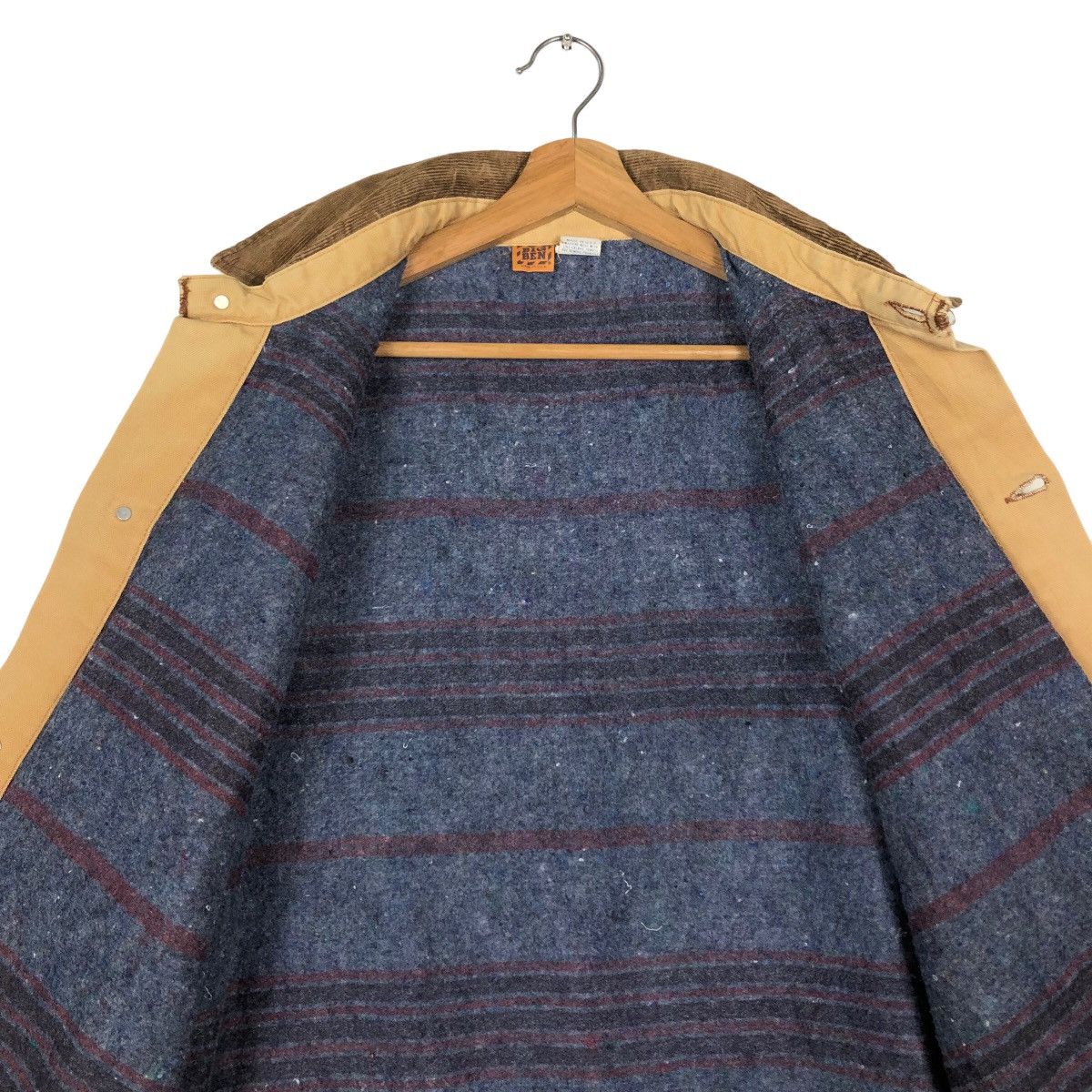Toyo Enterprises 🔥70’s Vintage Chore Jacket Big Ben USA Blanket Lining Size US M / EU 48-50 / 2 - 12 Thumbnail