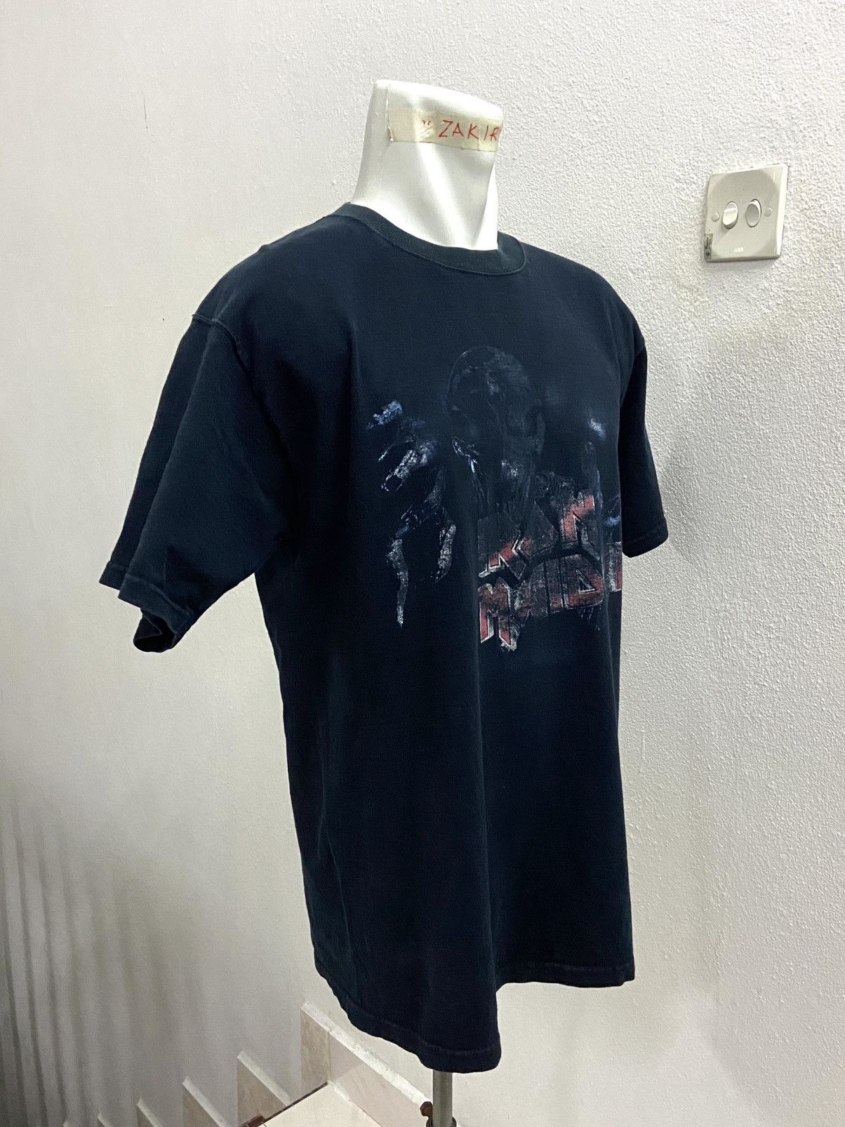 Band Tees Iron Maiden "Give Me Ed... 'Til I'm Dead" 2003 tour TEE Size US L / EU 52-54 / 3 - 3 Thumbnail