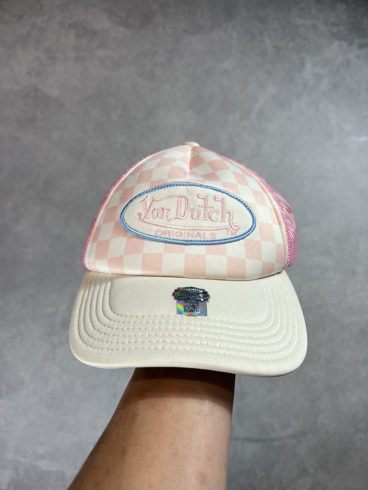Von Dutch Von Dutch Pinj Black Trucker Hat Size ONE SIZE - 1 Thumbnail
