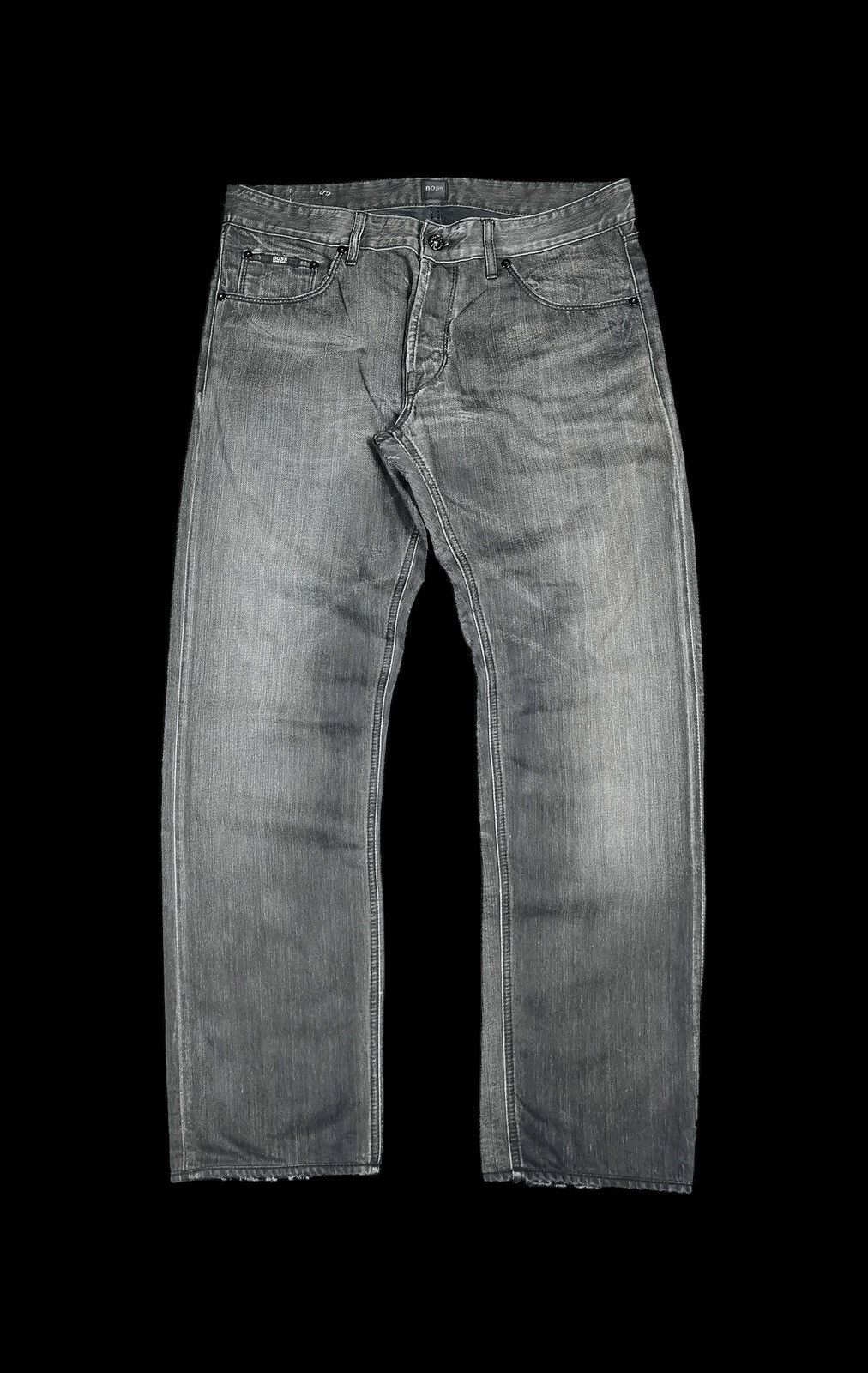 Hugo Boss Vintage Hugo Boss Tapered Fit Jeans Size 34 (Made in Italy) Size US 34 / EU 50 - 2 Thumbnail