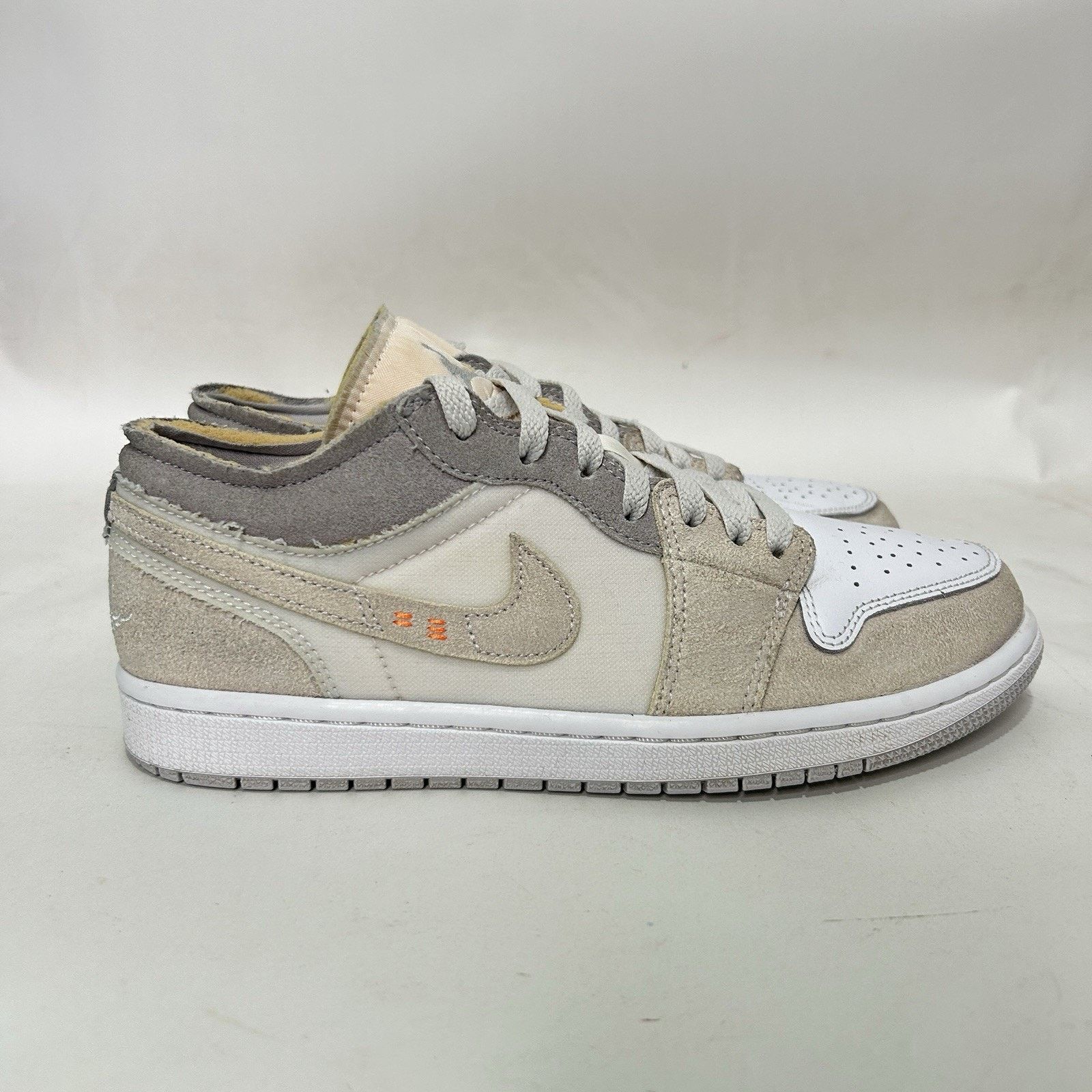 Nike Nike Air Jordan 1 Low Inside Out “Neutral Gray White” Size US 8 / EU 41 - 4 Thumbnail