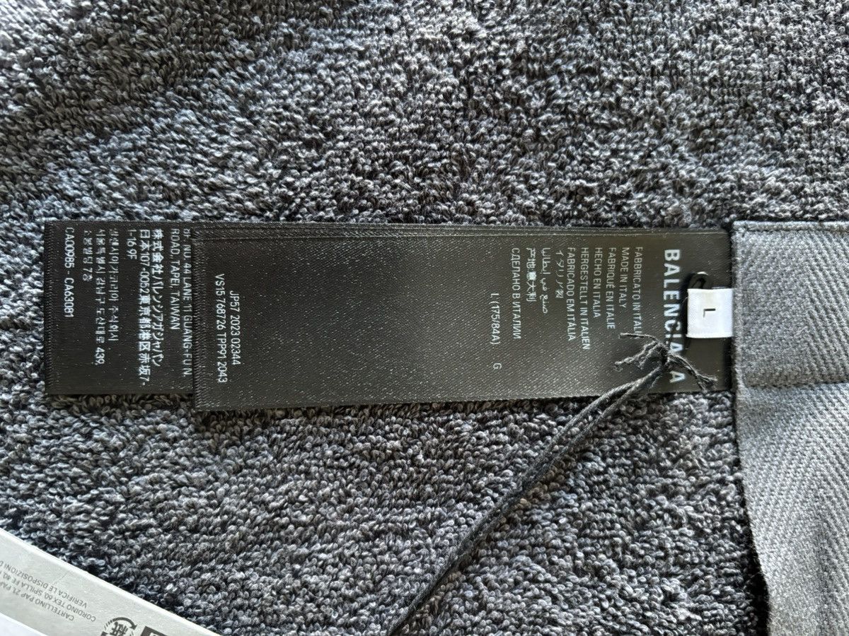 Balenciaga Towel Skirt in Grey Size US 34 / EU 50 - 11 Thumbnail