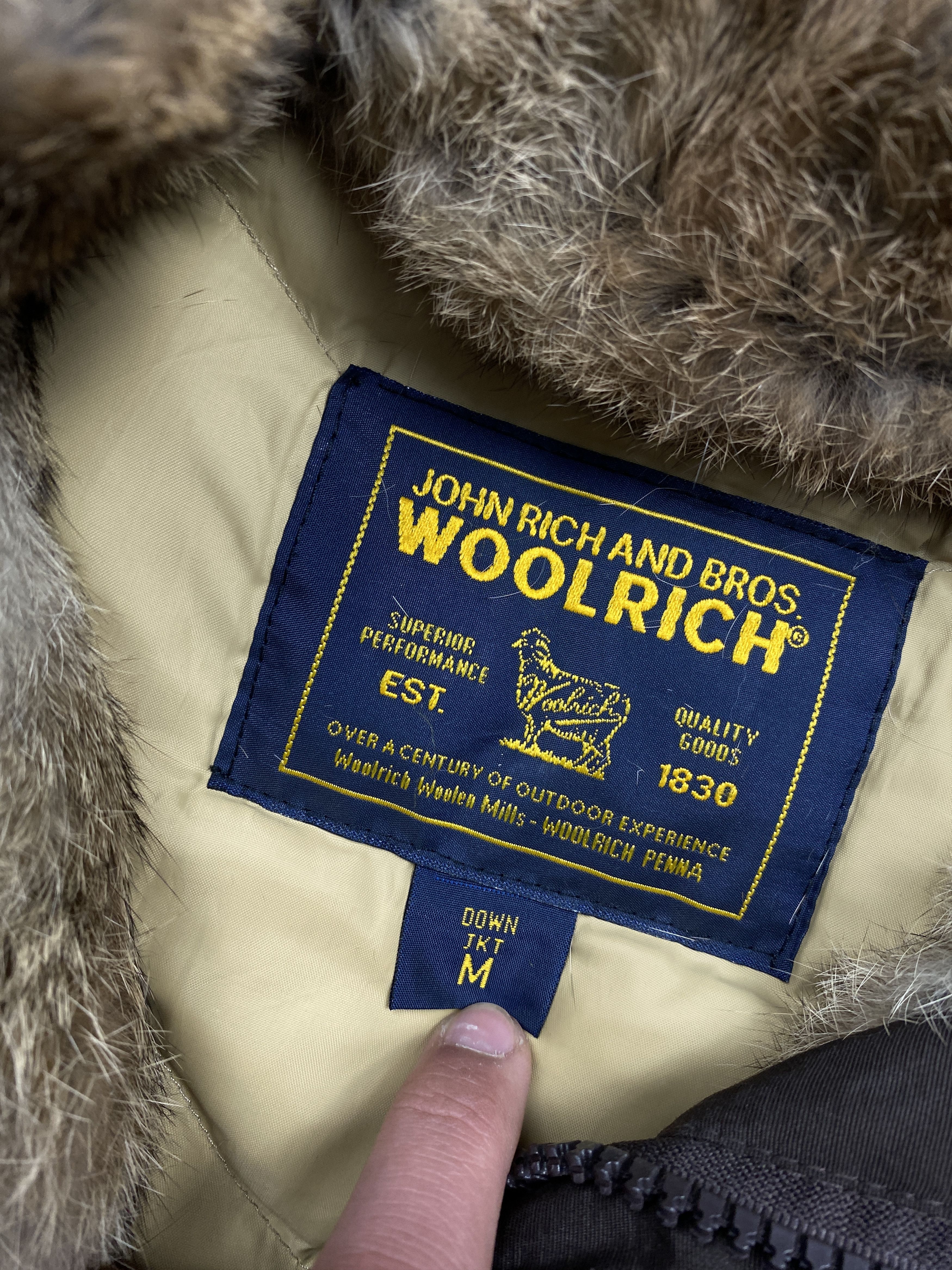 Woolrich Woolen Mills Woolrich John Rich & Bros. Woolen Mills Down Jacket Size US M / EU 48-50 / 2 - 5 Thumbnail